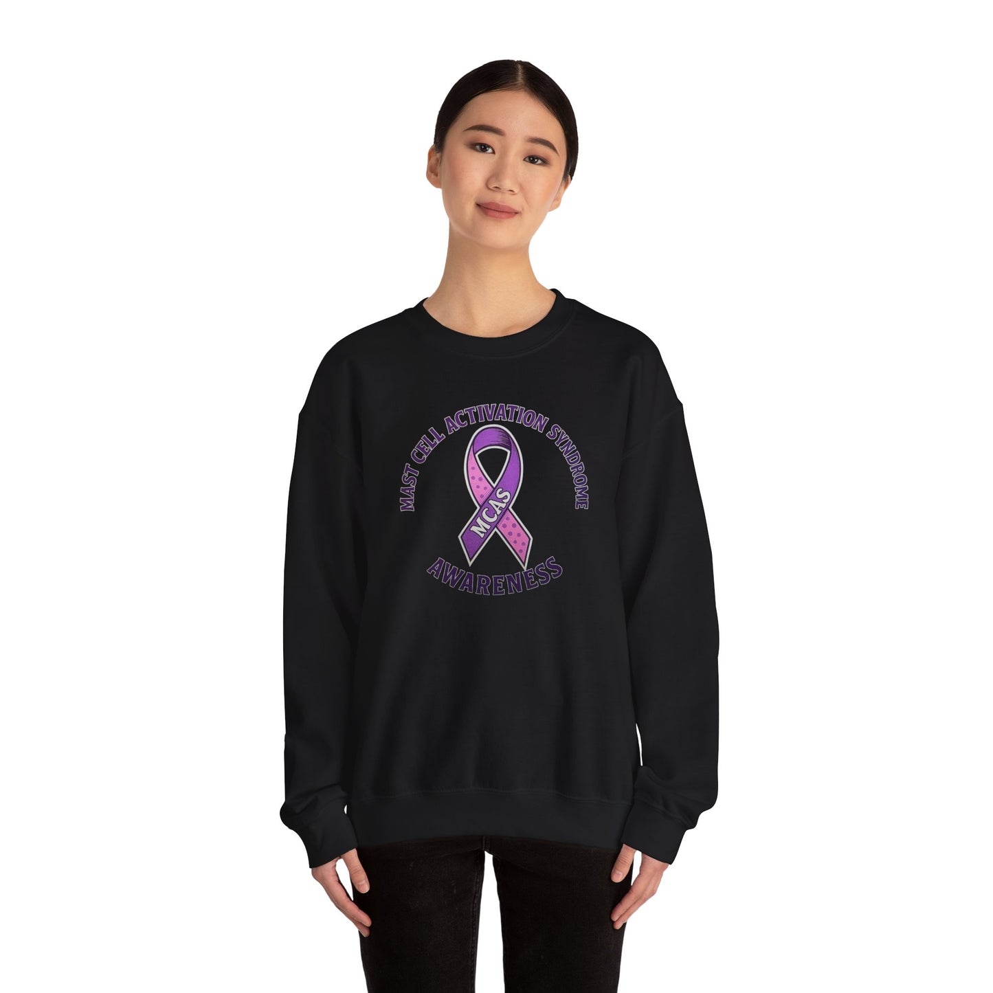 Mast Cell Activation Syndrome Awareness Crewneck Sweatshirt