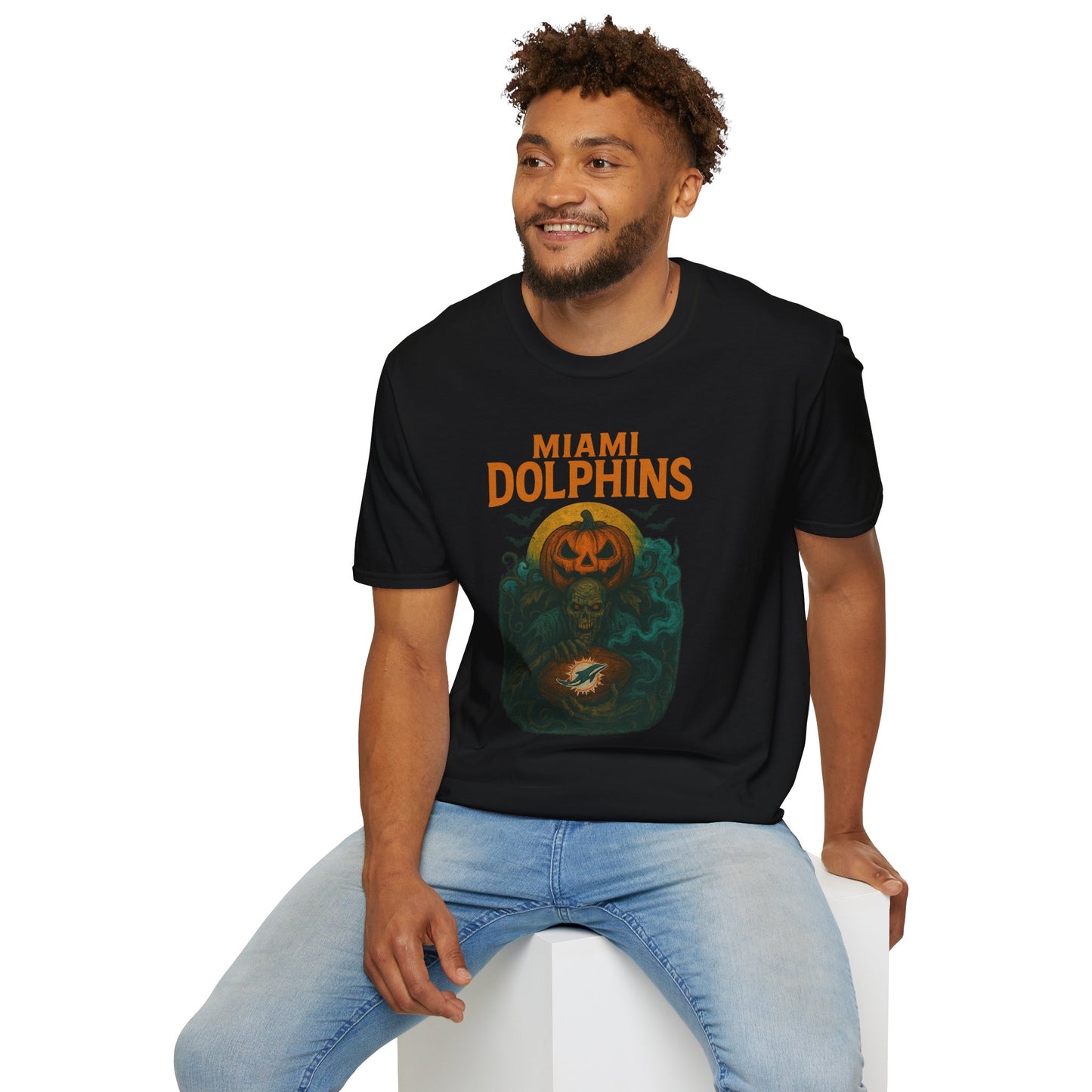 Halloween Spooky Dolphins T-Shirt