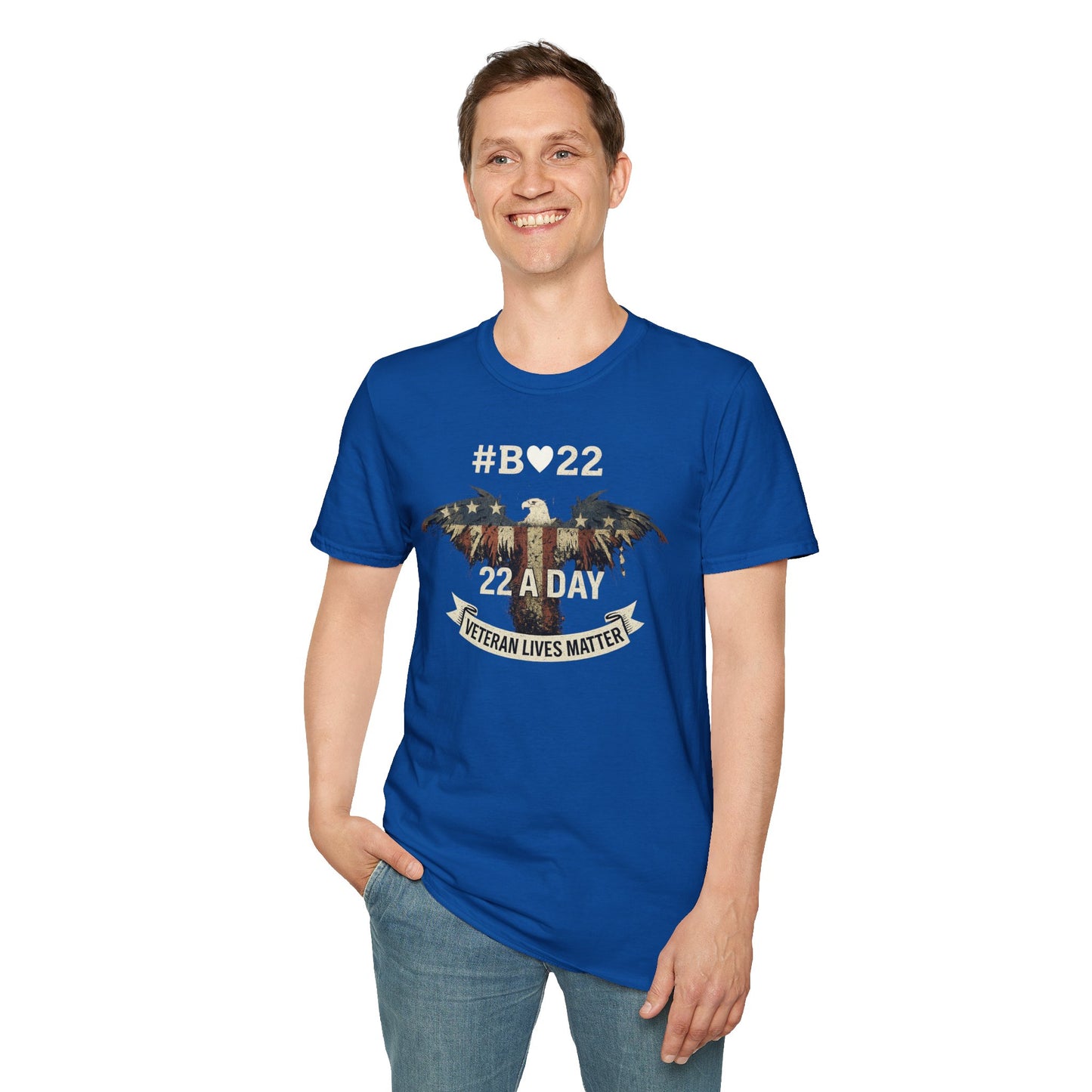 #B🤍22 Veteran Lives Matter T-Shirt