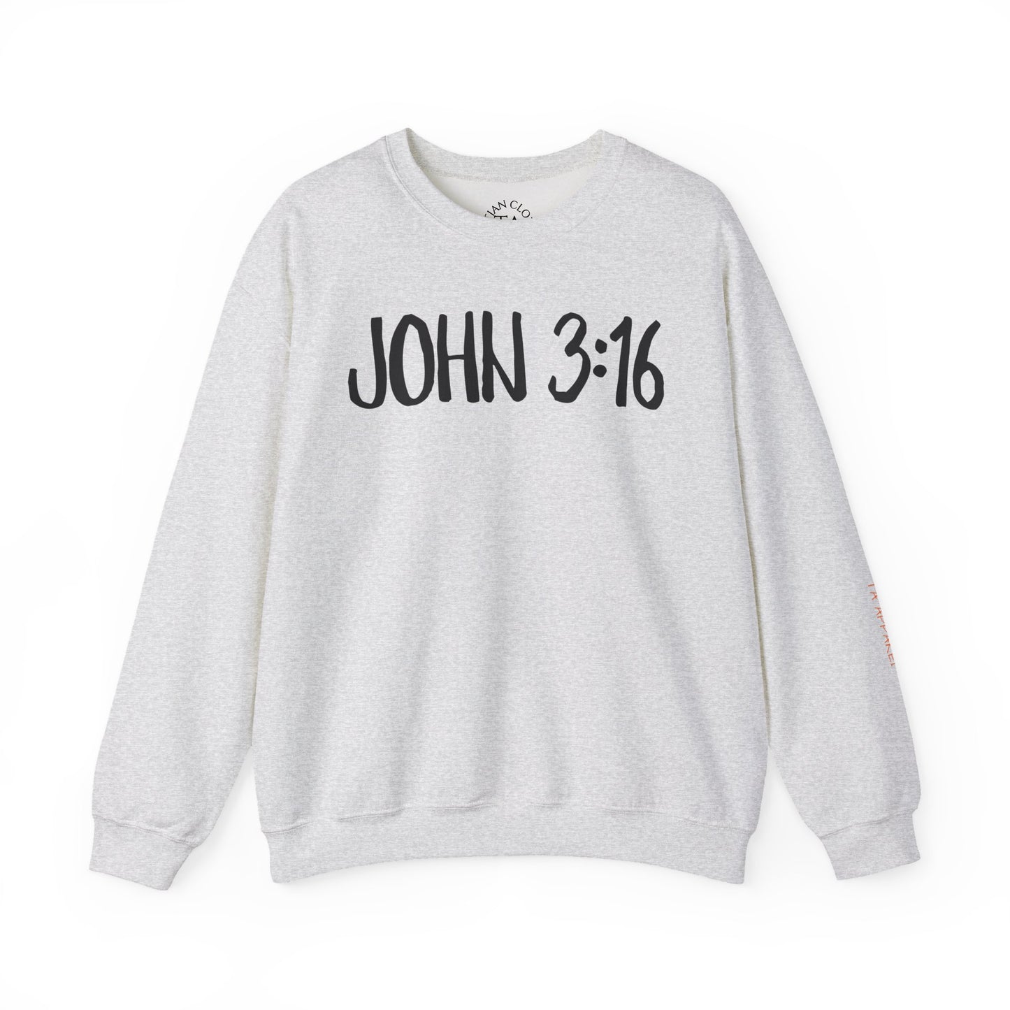 Faith Inspired John 3:16 Crewneck Sweatshirt