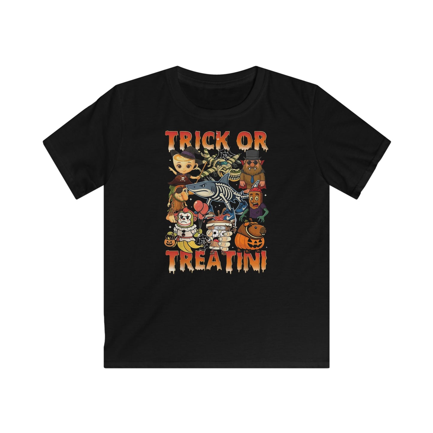Halloween Kids Tee, Trick or Treatini Shirt