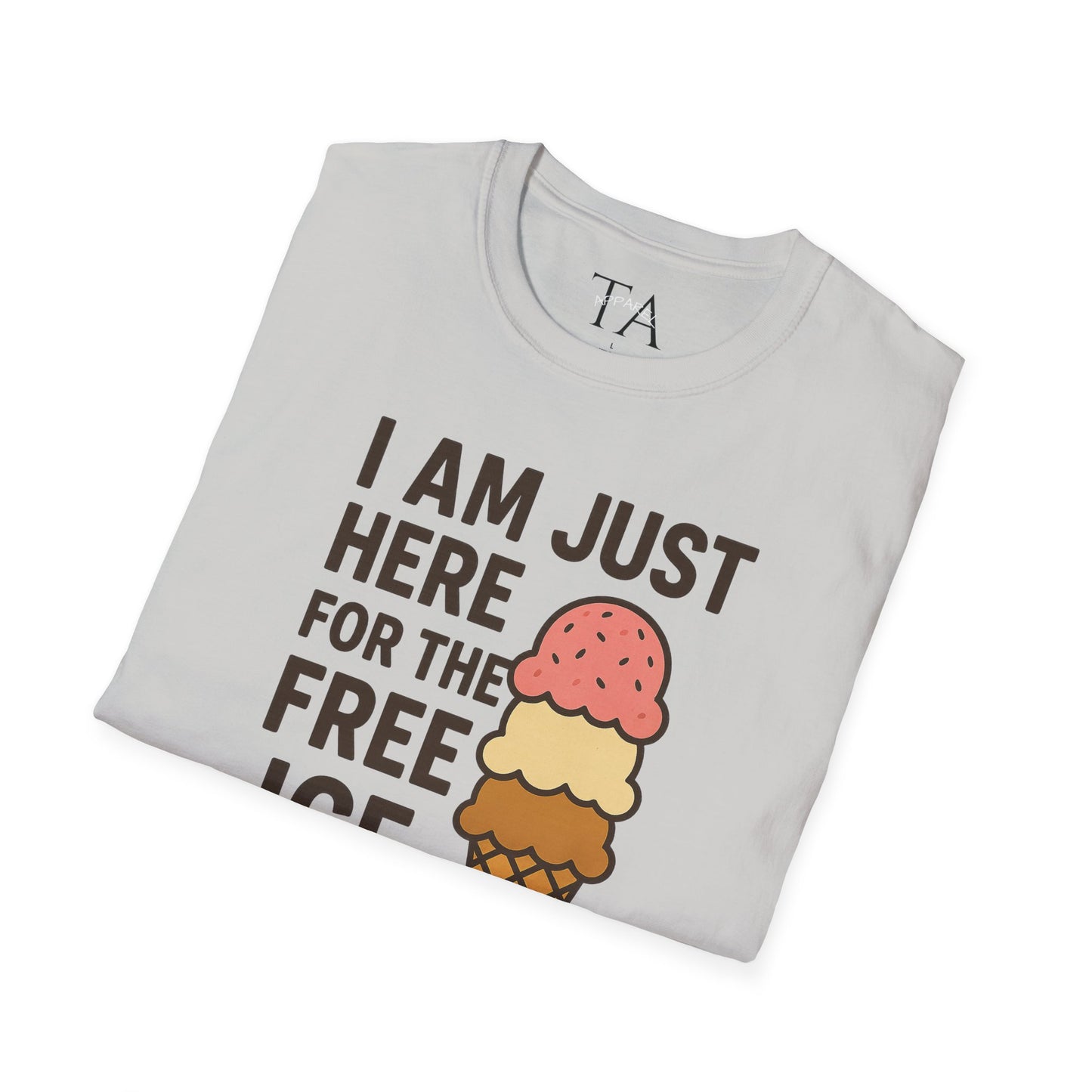 Ice Cream Lover's Unisex T-Shirt, Funny Graphic Tee, Summer Apparel, Sweet Treats Gift, Birthday Humor Shirt