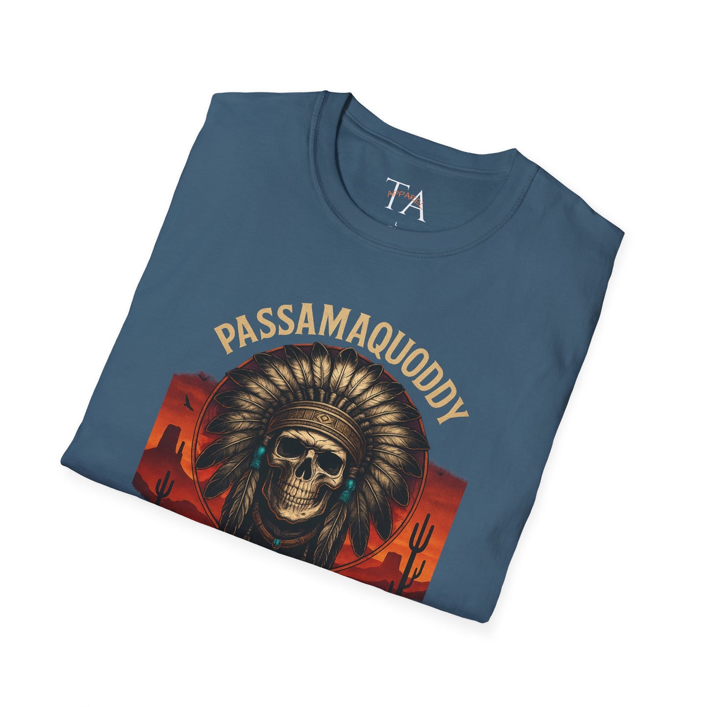 Tribal Graphic T-Shirt - Passamaquoddy Tribe Design10, Gift for Adventurers
