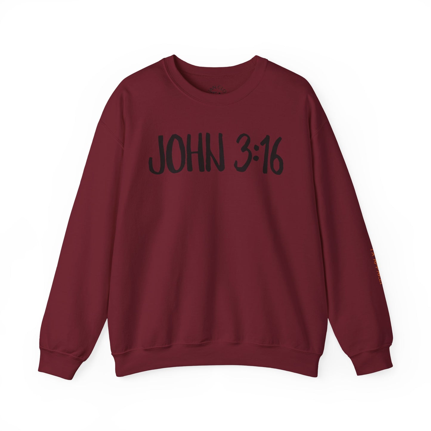 Faith Inspired John 3:16 Crewneck Sweatshirt