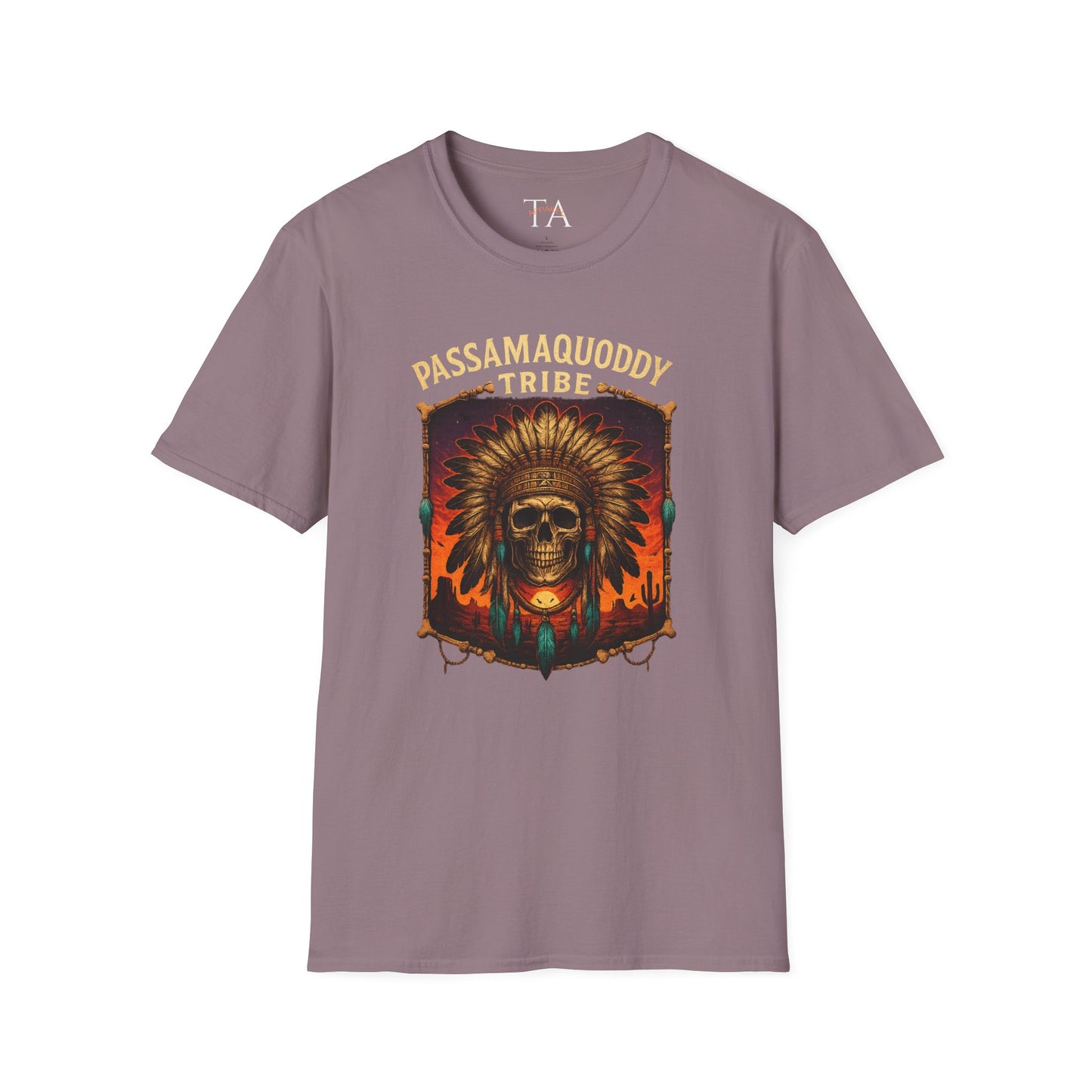 Tribal Graphic T-Shirt - Passamaquoddy Tribe Design4, Gift for Adventurers