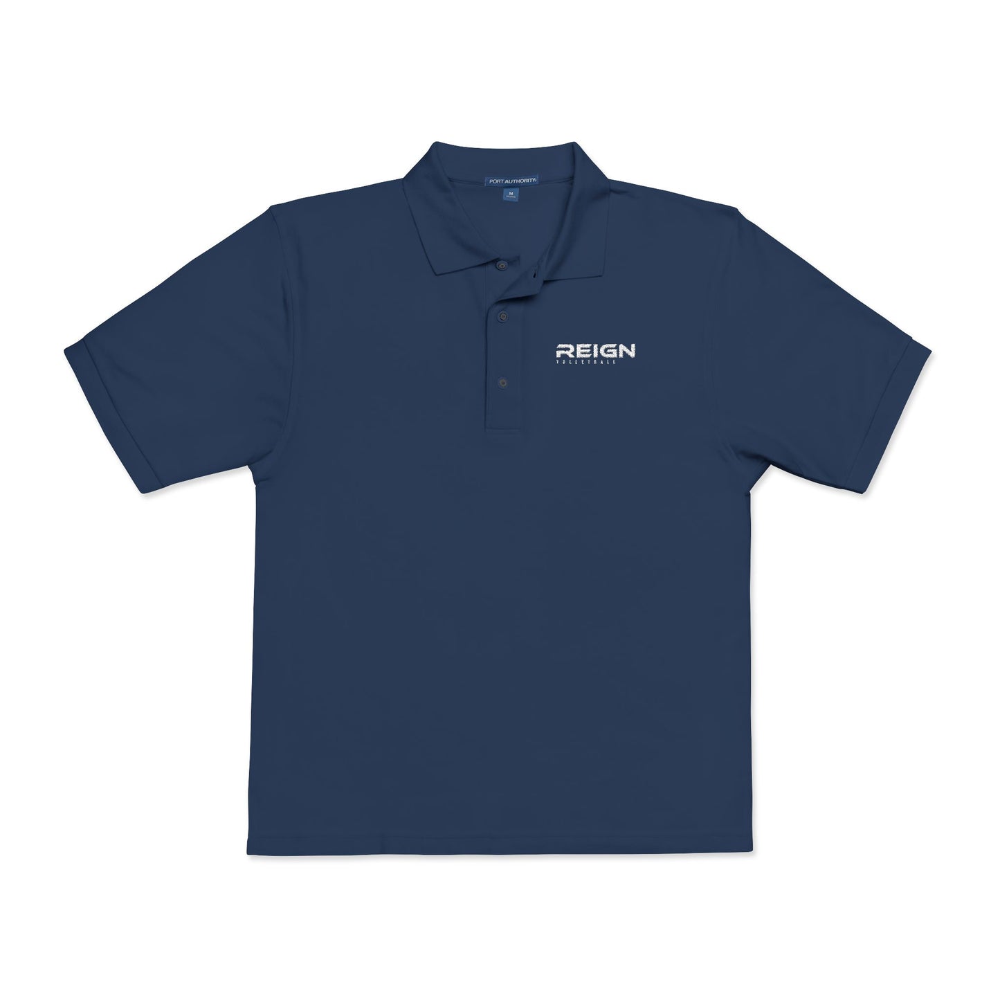 Reign Volleyball Embroidered Polo Shirt - Customizable