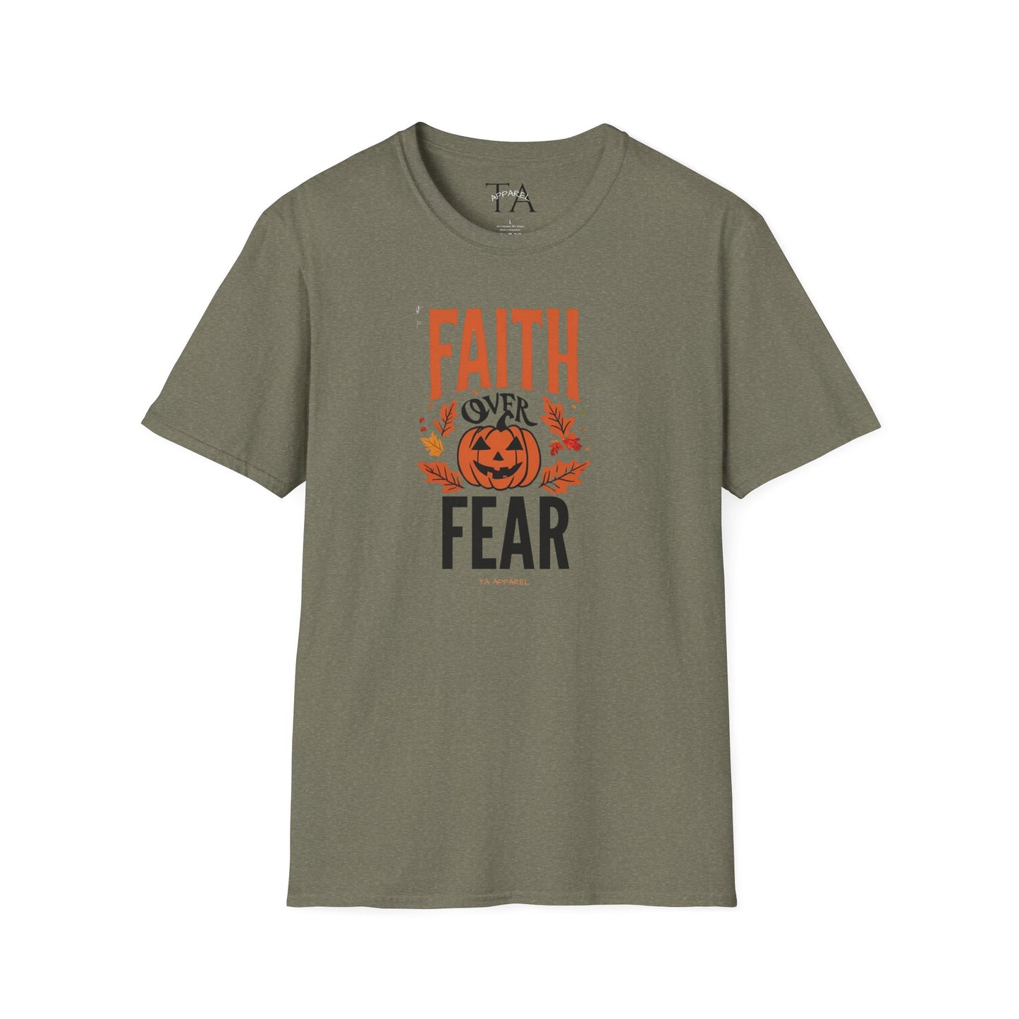 Faith Inspired Halloween T-Shirt "Faith Over Fear"