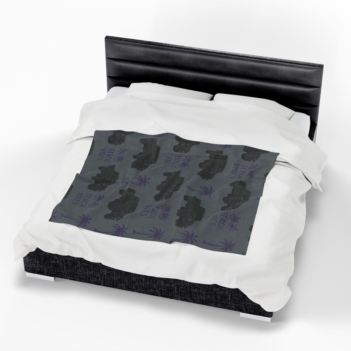 Beach Vibes Custom Jeep Gladiator Throw Blanket