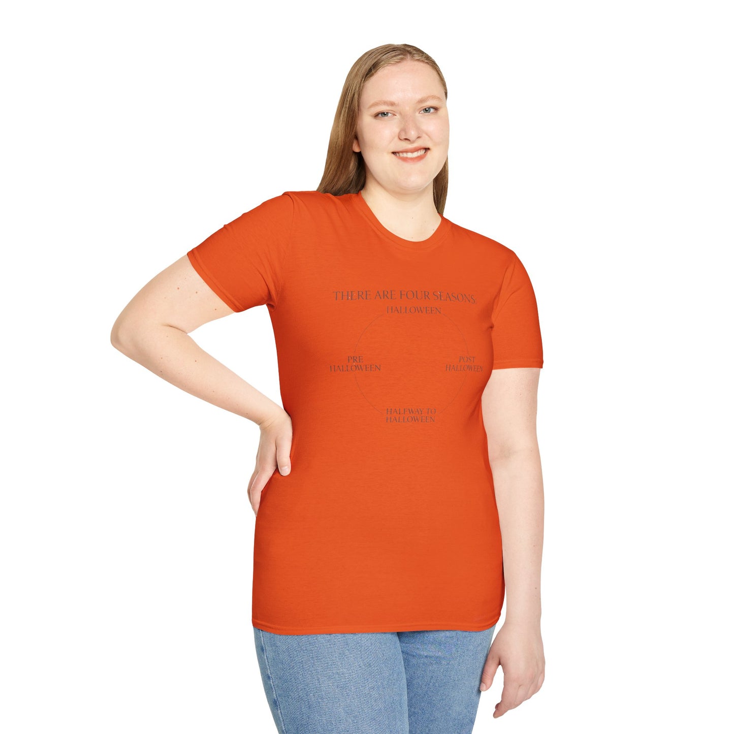 Halloween 4 Seasons Minimalist Unisex Tee