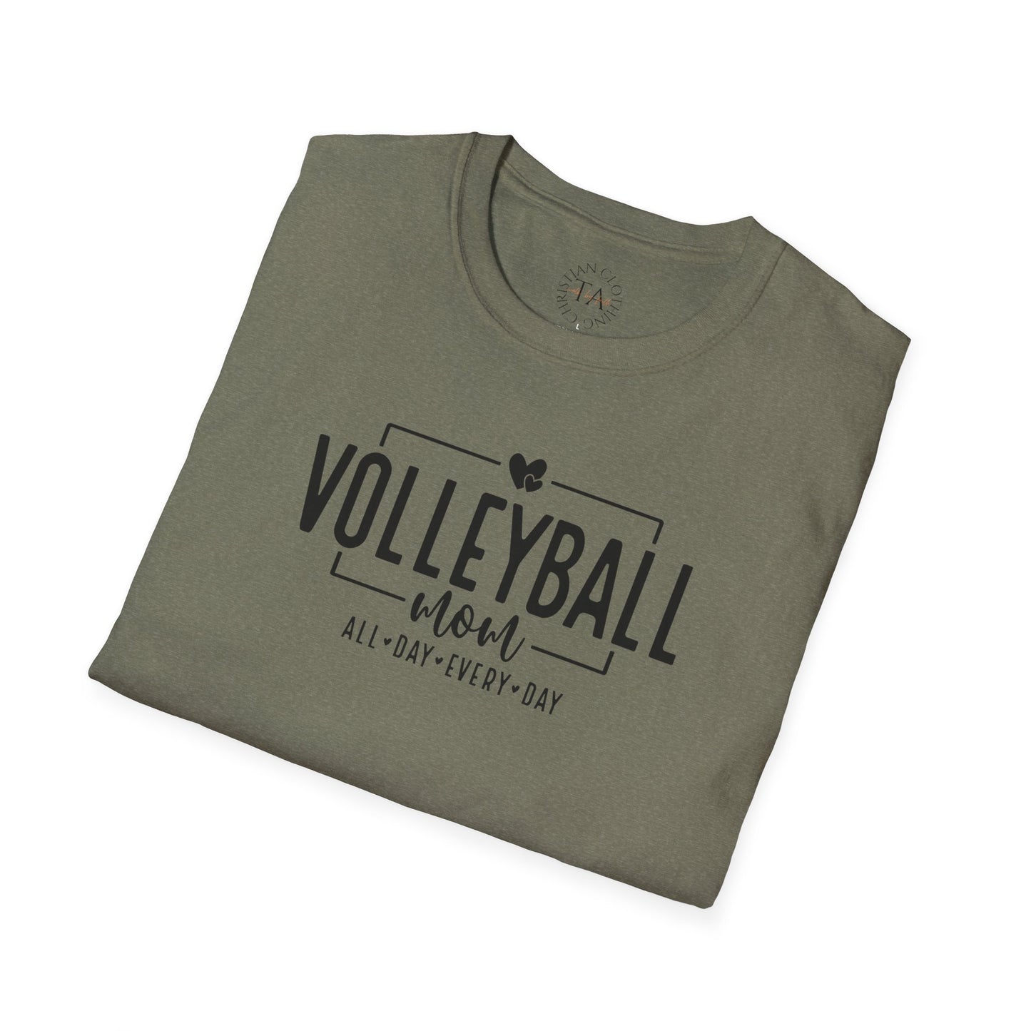 Volleyball Tee - All Day Every Day, Sports Shirt, Casual Wear, Gift for Athletes, Summer Outfit