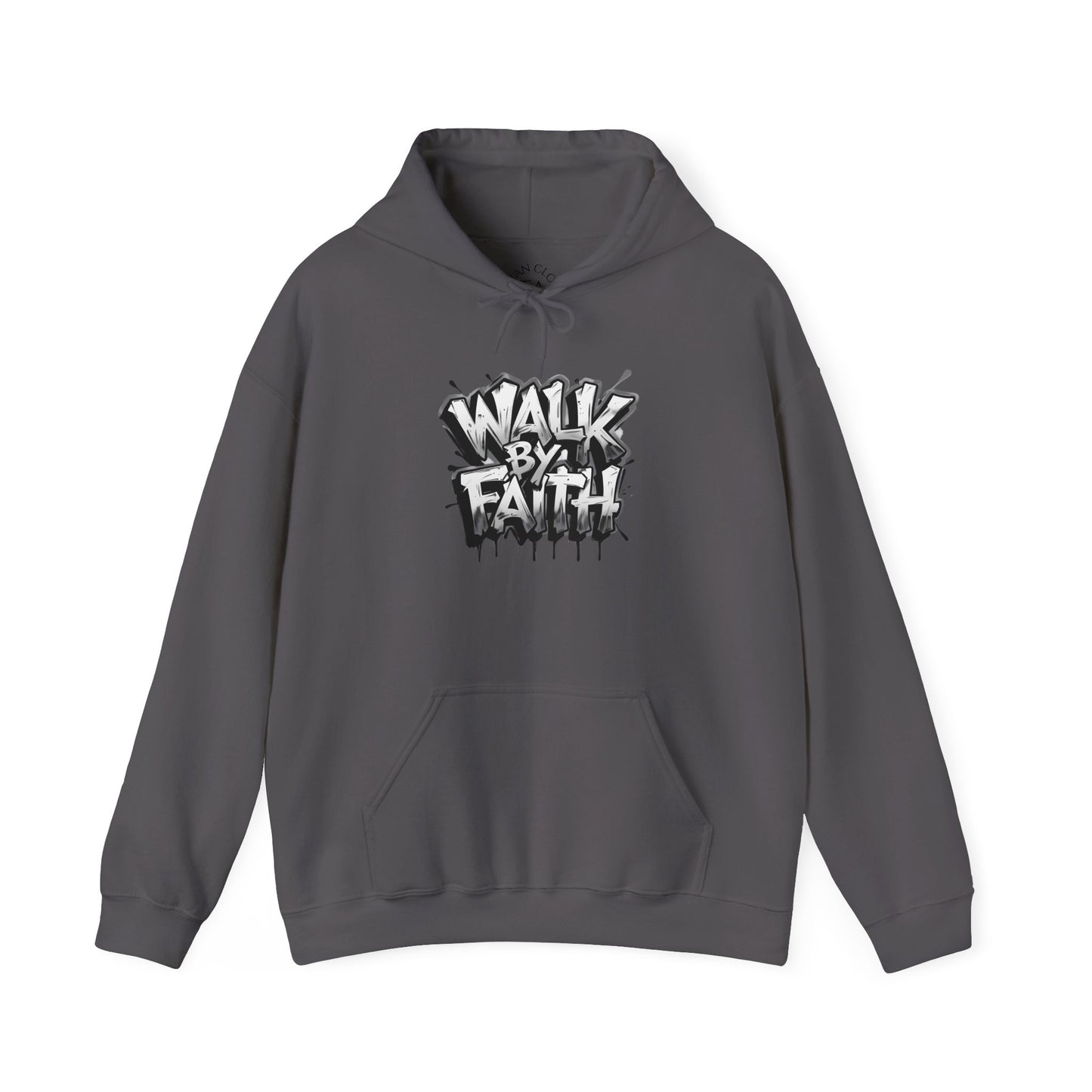 Faith Inspired Unisex Hoodie - 'Walk by Faith' Design