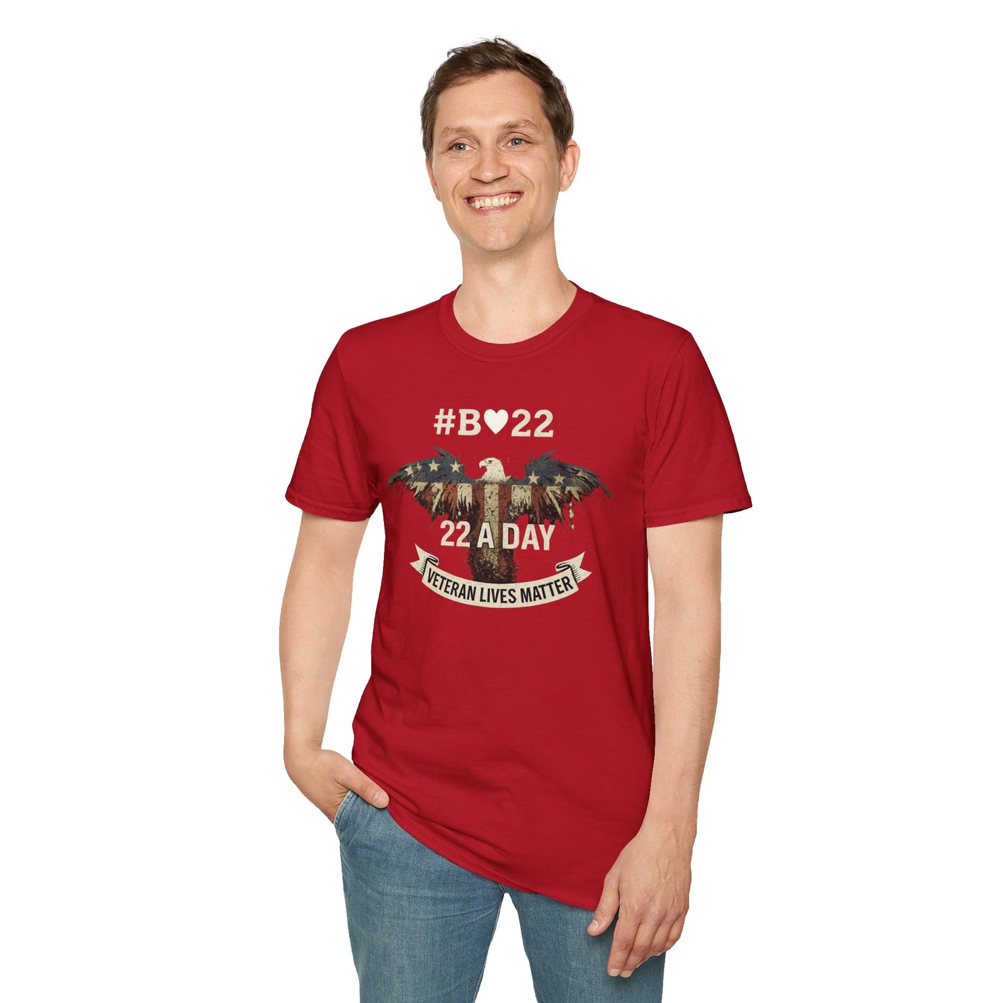#B🤍22 Veteran Lives Matter T-Shirt