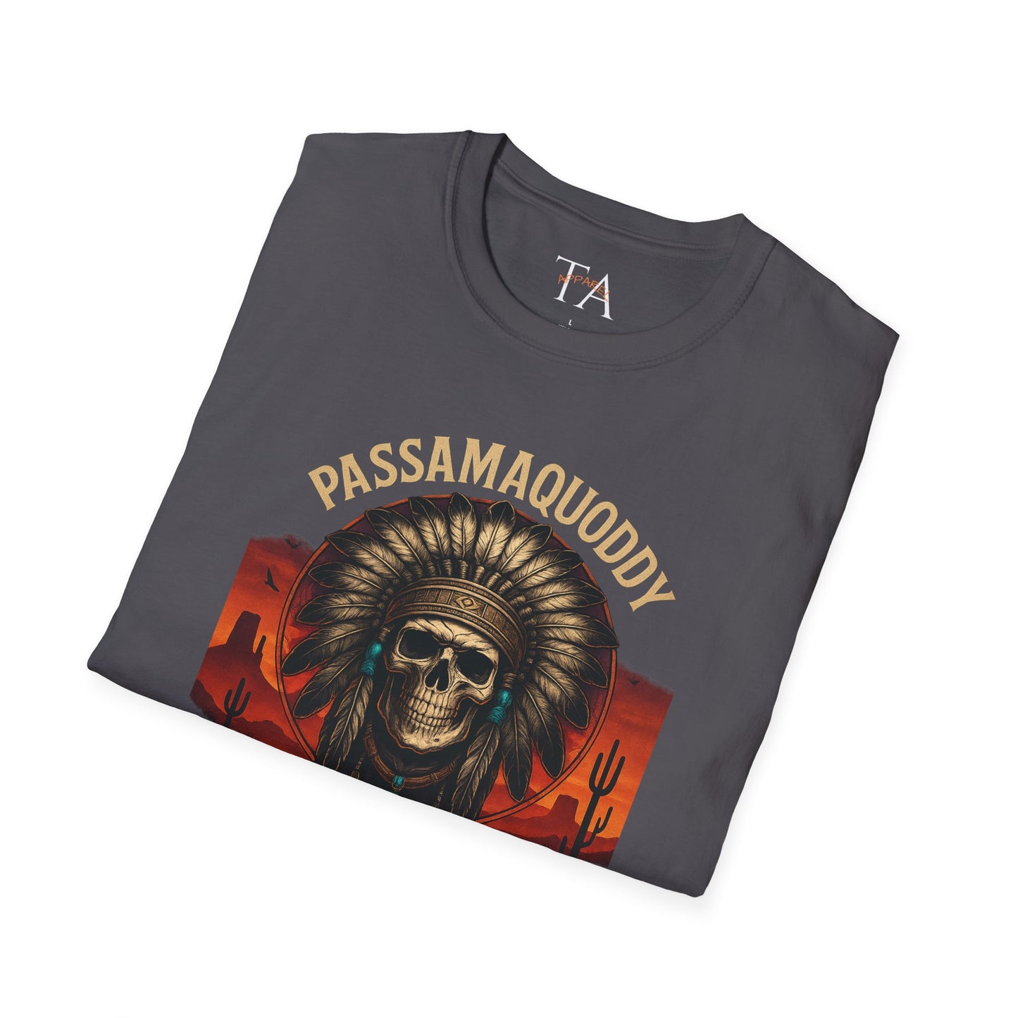Tribal Graphic T-Shirt - Passamaquoddy Tribe Design10, Gift for Adventurers