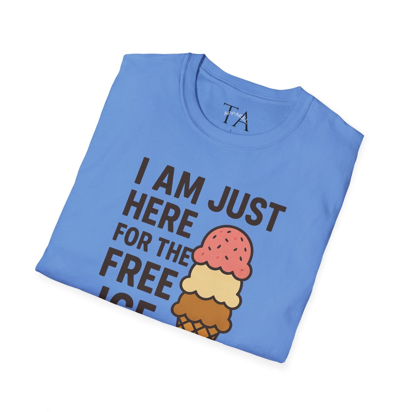 Ice Cream Lover's Unisex T-Shirt, Funny Graphic Tee, Summer Apparel, Sweet Treats Gift, Birthday Humor Shirt