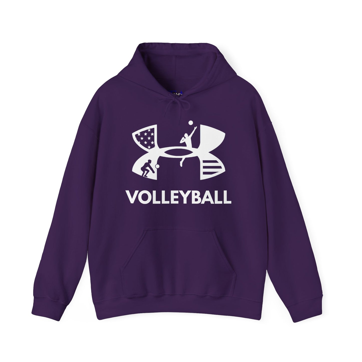 Volleyball Graphic Hoodie - Perfect for Players & Fans