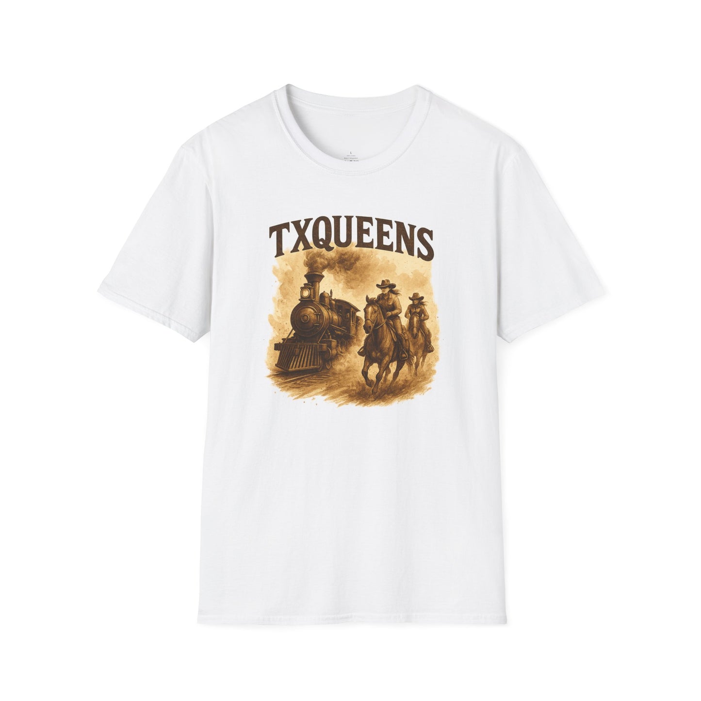 TXQUEENS Vintage Western Graphic Tee - Unisex T-Shirt