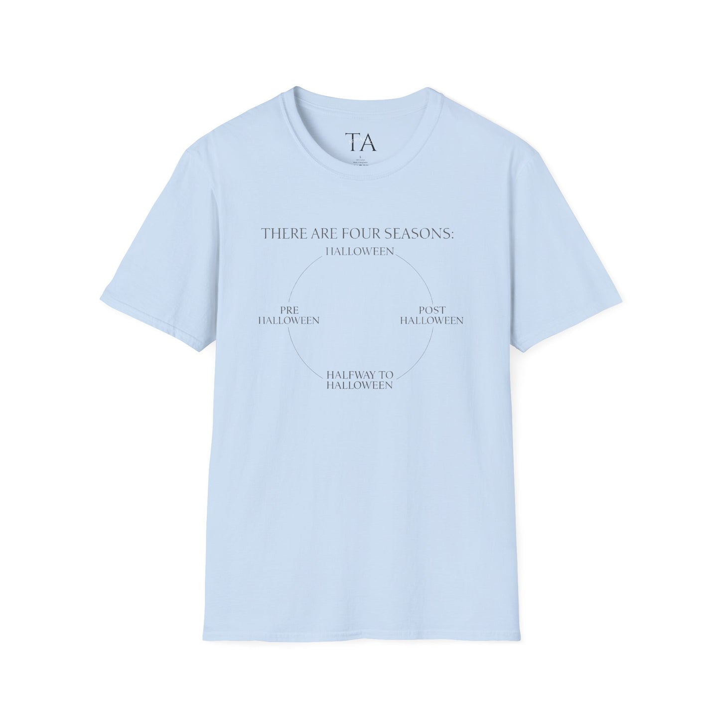Halloween 4 Seasons Minimalist Unisex Tee
