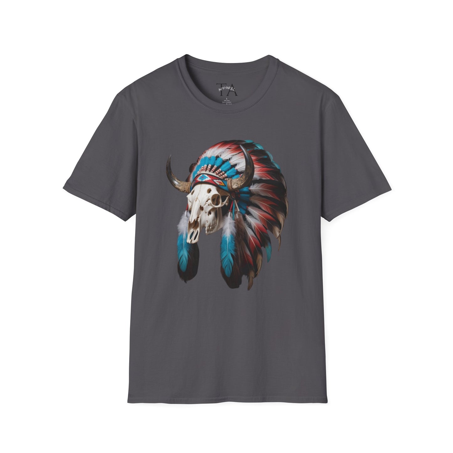Native American Tribal Skull T-Shirt