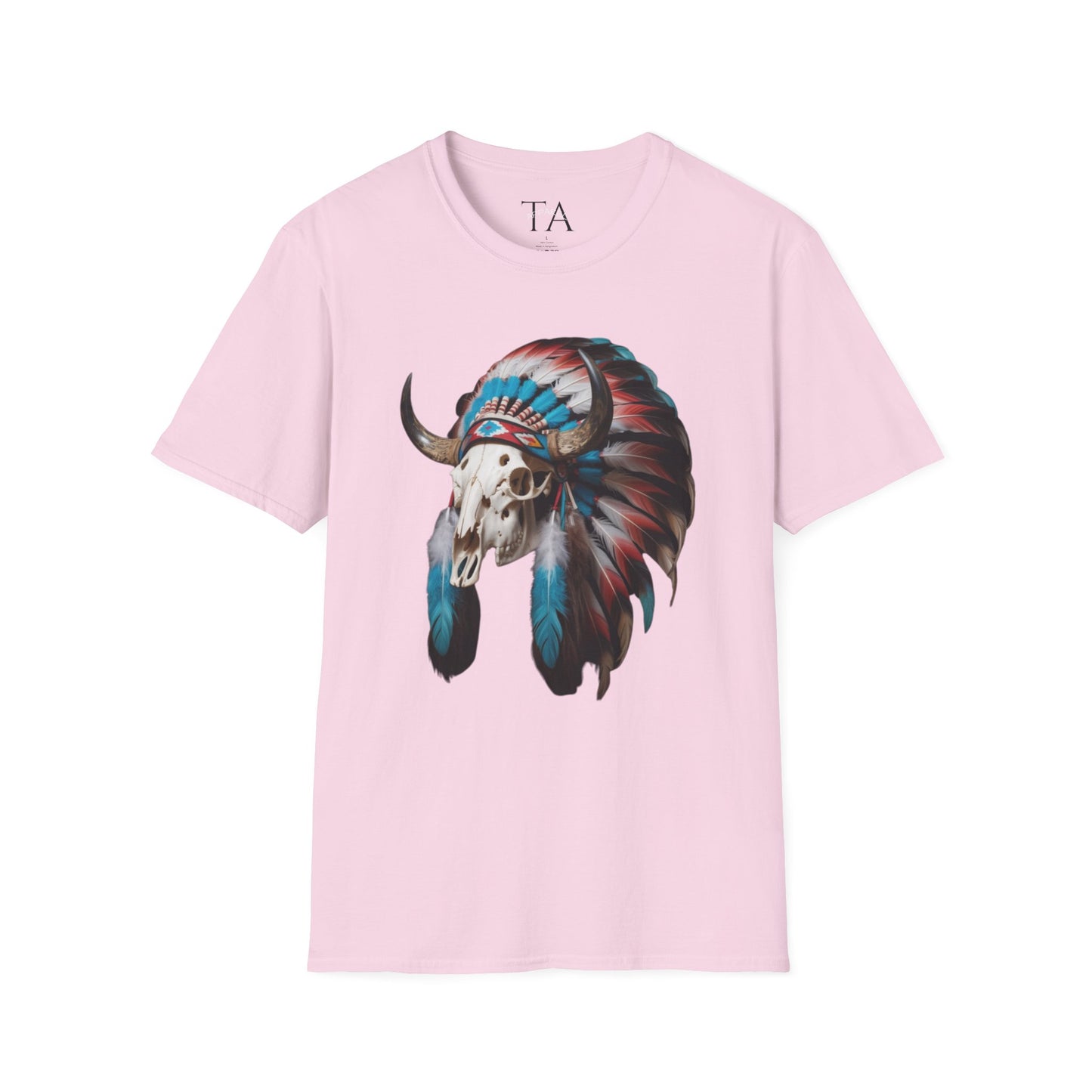 Native American Tribal Skull T-Shirt