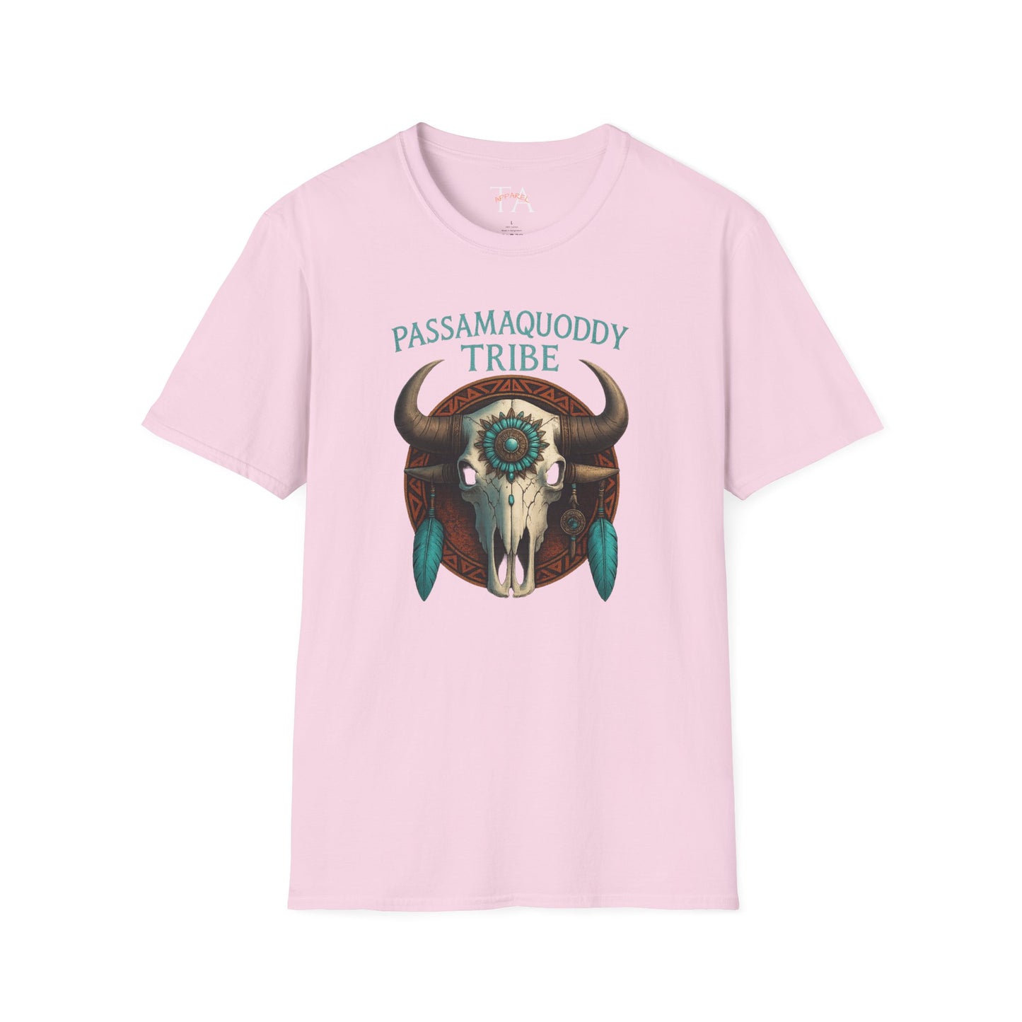 Tribal Graphic T-Shirt - Passamaquoddy Tribe Design, Gift for Adventurers