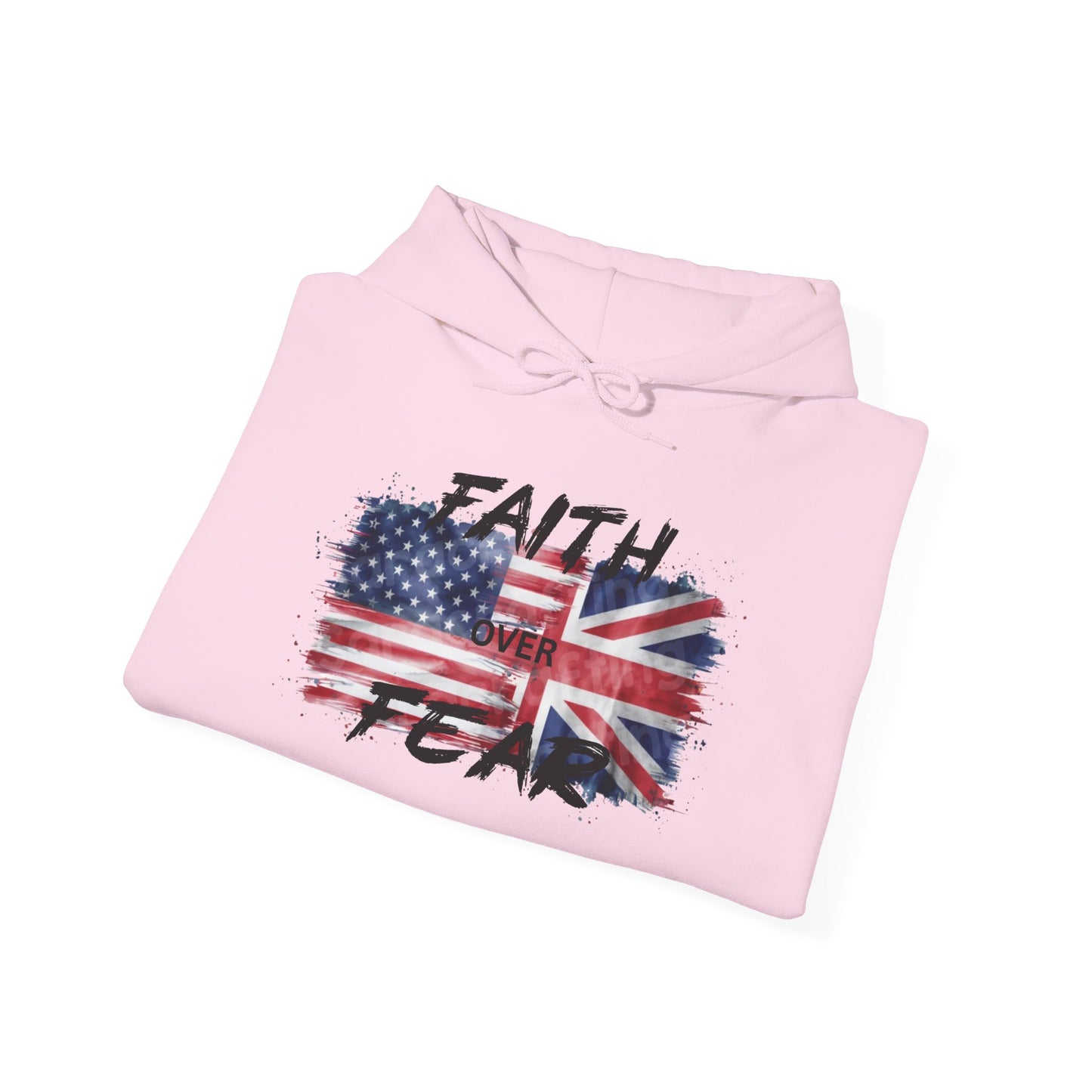 Faith over Fear USA UK Unisex Hoodie