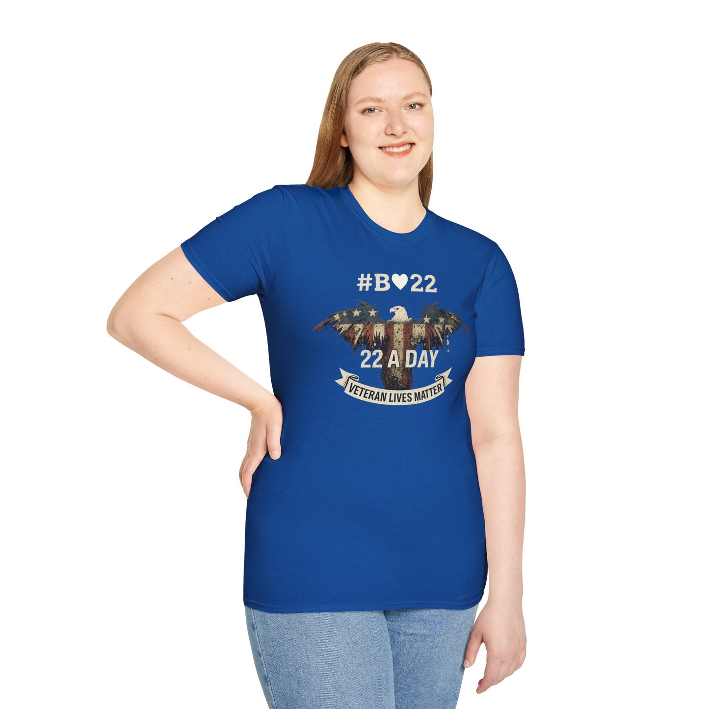 #B🤍22 Veteran Lives Matter T-Shirt