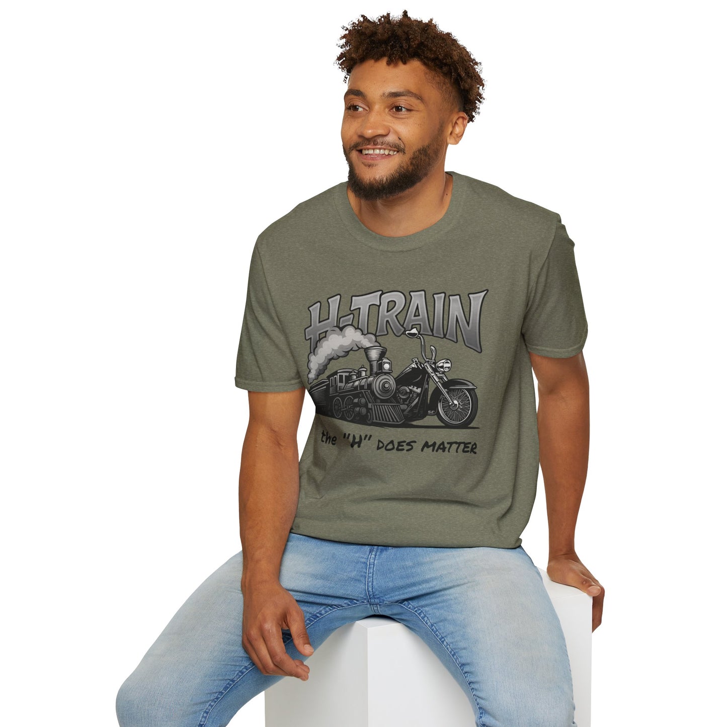 H-Train Vintage Unisex T-Shirt | Cool Gifts for Motorcycle Lovers