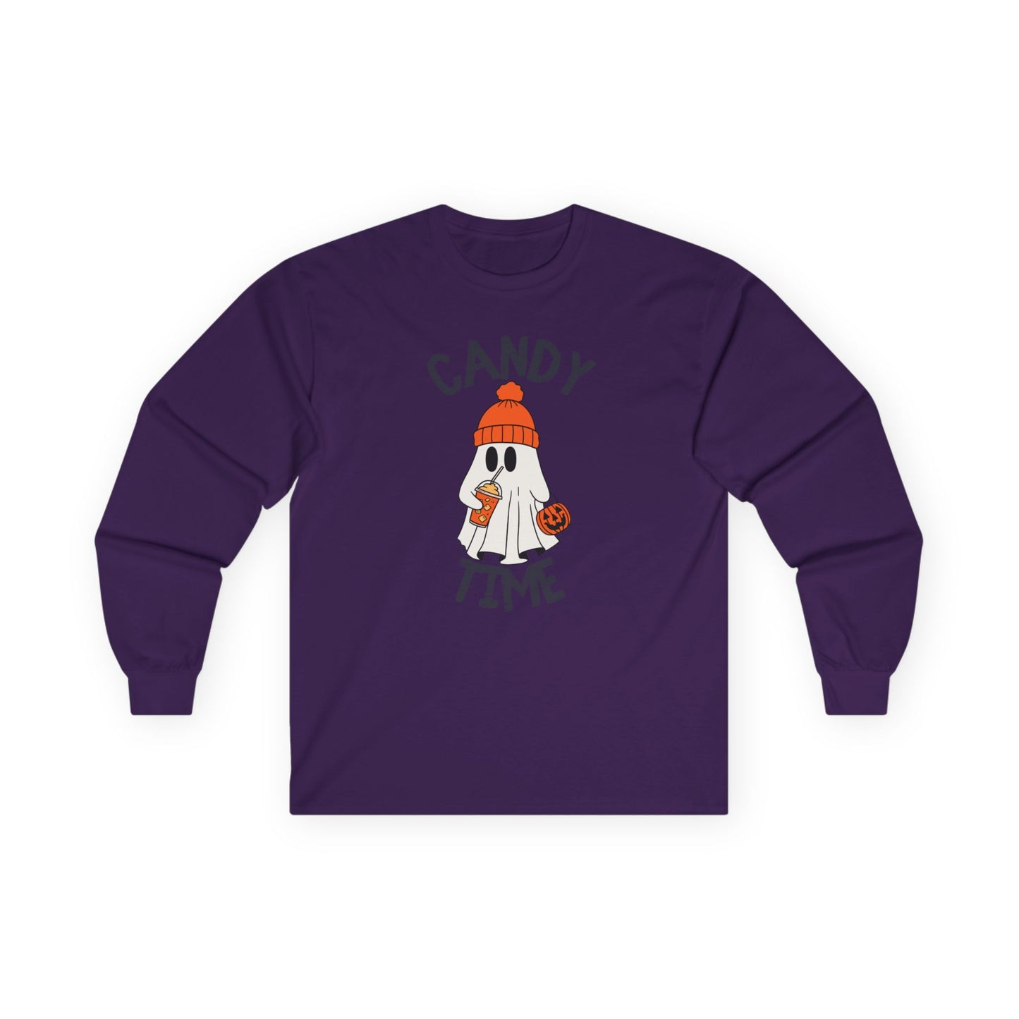 Halloween Candy Time Long Sleeve Tee