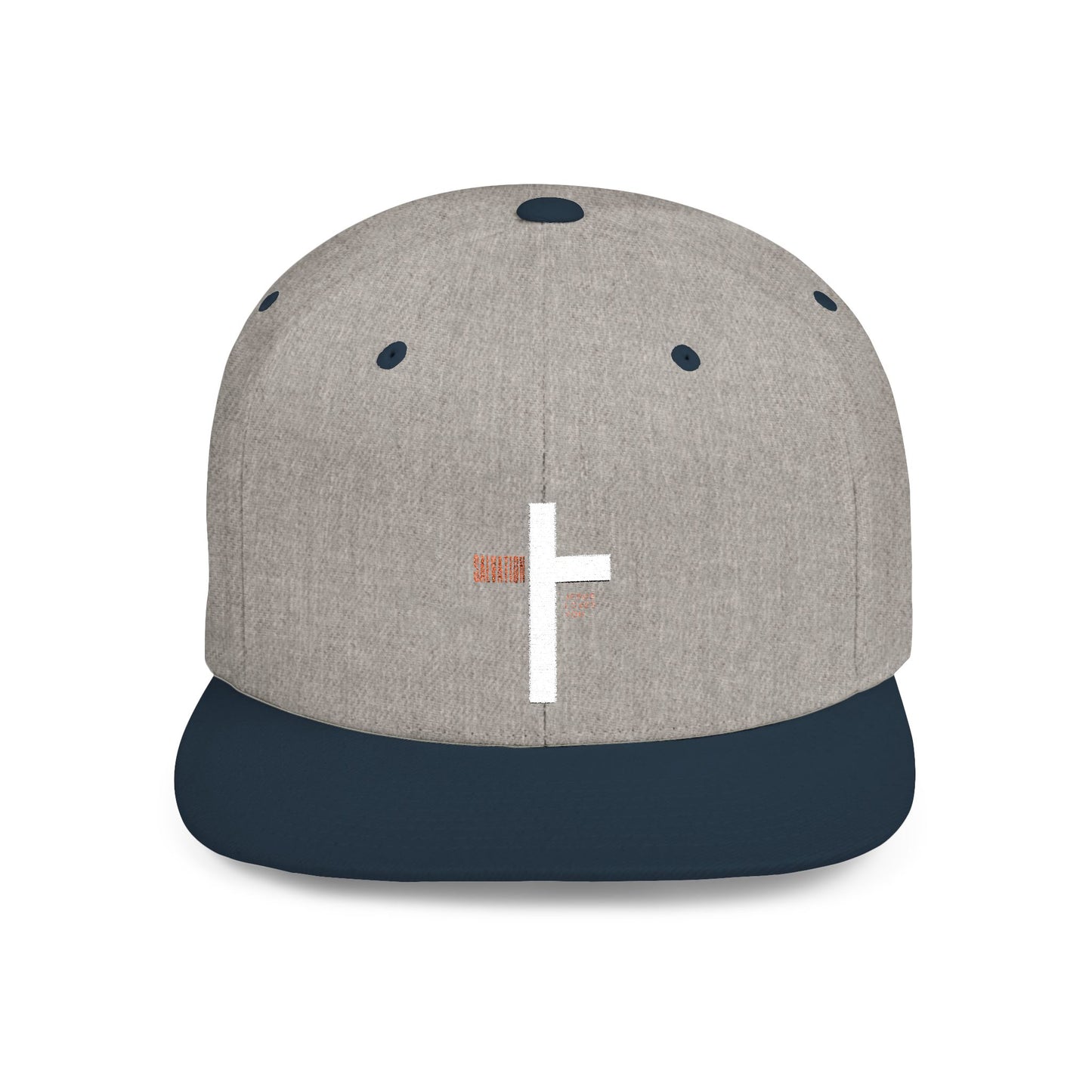 Snapback Hat with salvation cross