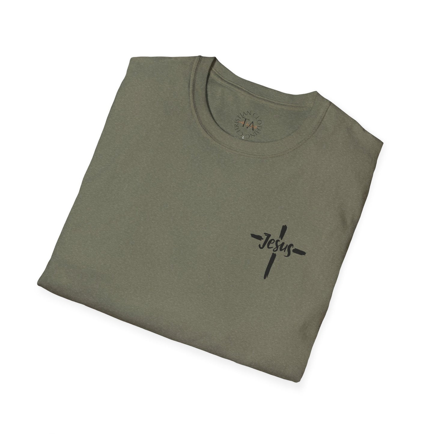 Faith-Inspired American Flag T-Shirt