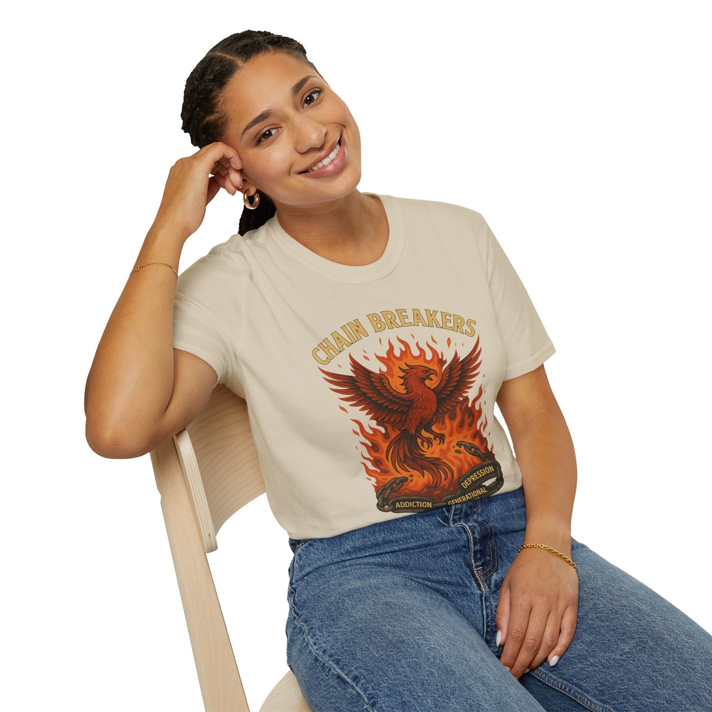 Chain Breakers Phoenix Unisex T-Shirt