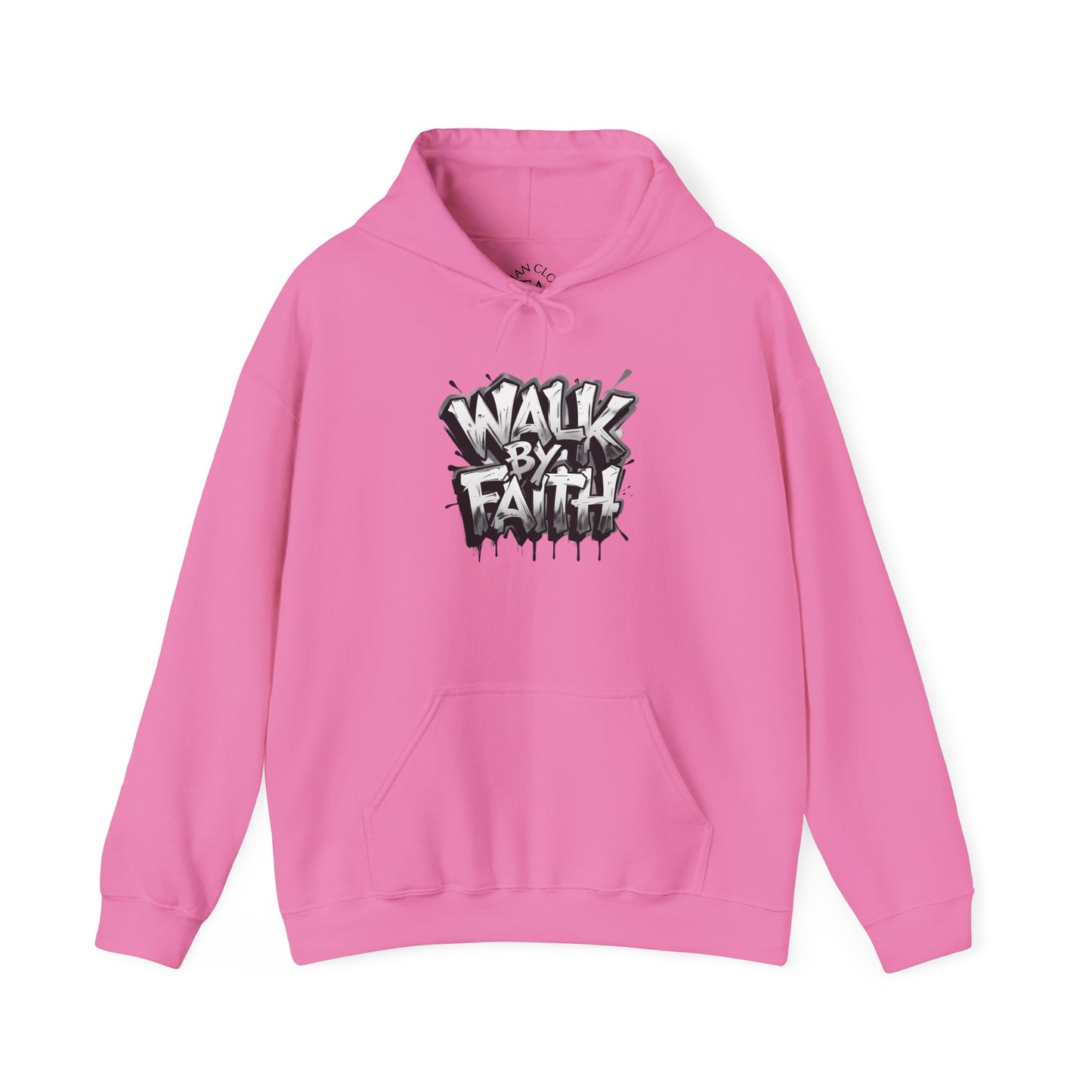 Faith Inspired Unisex Hoodie - 'Walk by Faith' Design