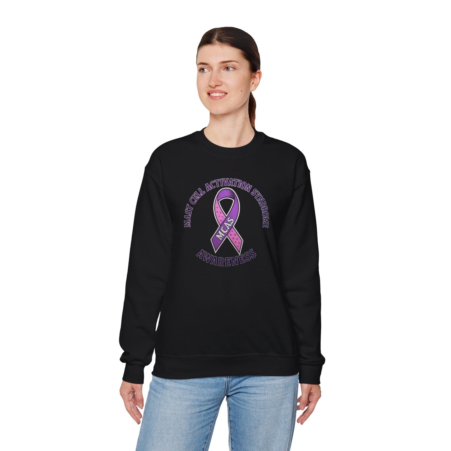 Mast Cell Activation Syndrome Awareness Crewneck Sweatshirt