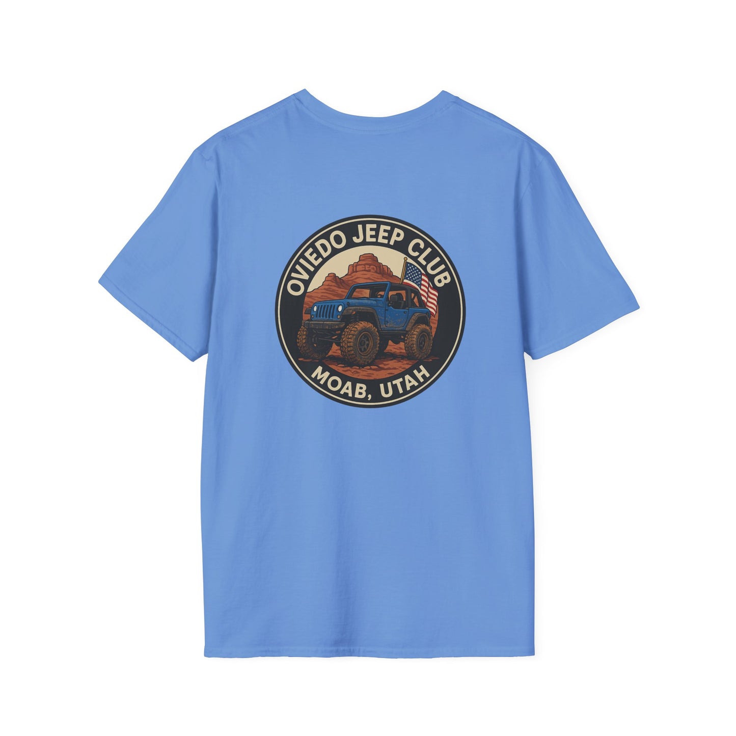 Oviedo Jeep Club Adventure Jeep Club Softstyle Unisex Tee