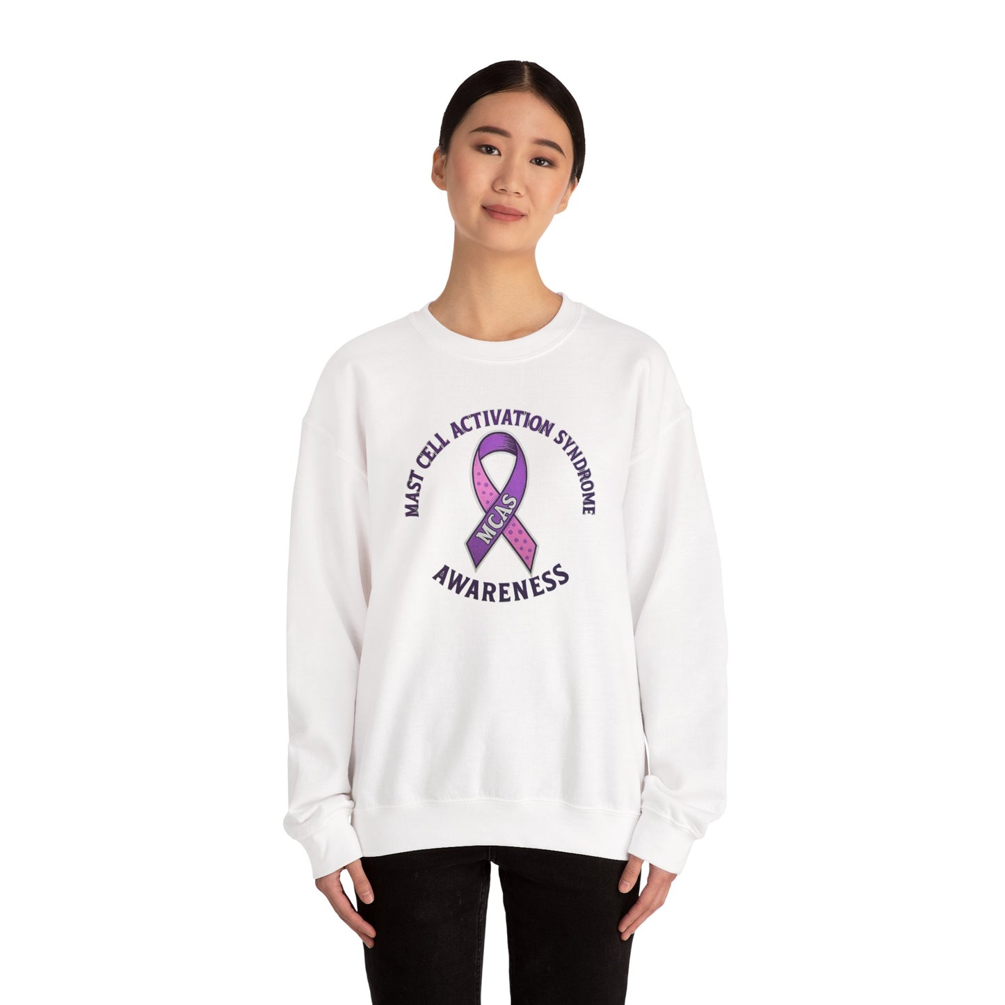 Mast Cell Activation Syndrome Awareness Crewneck Sweatshirt