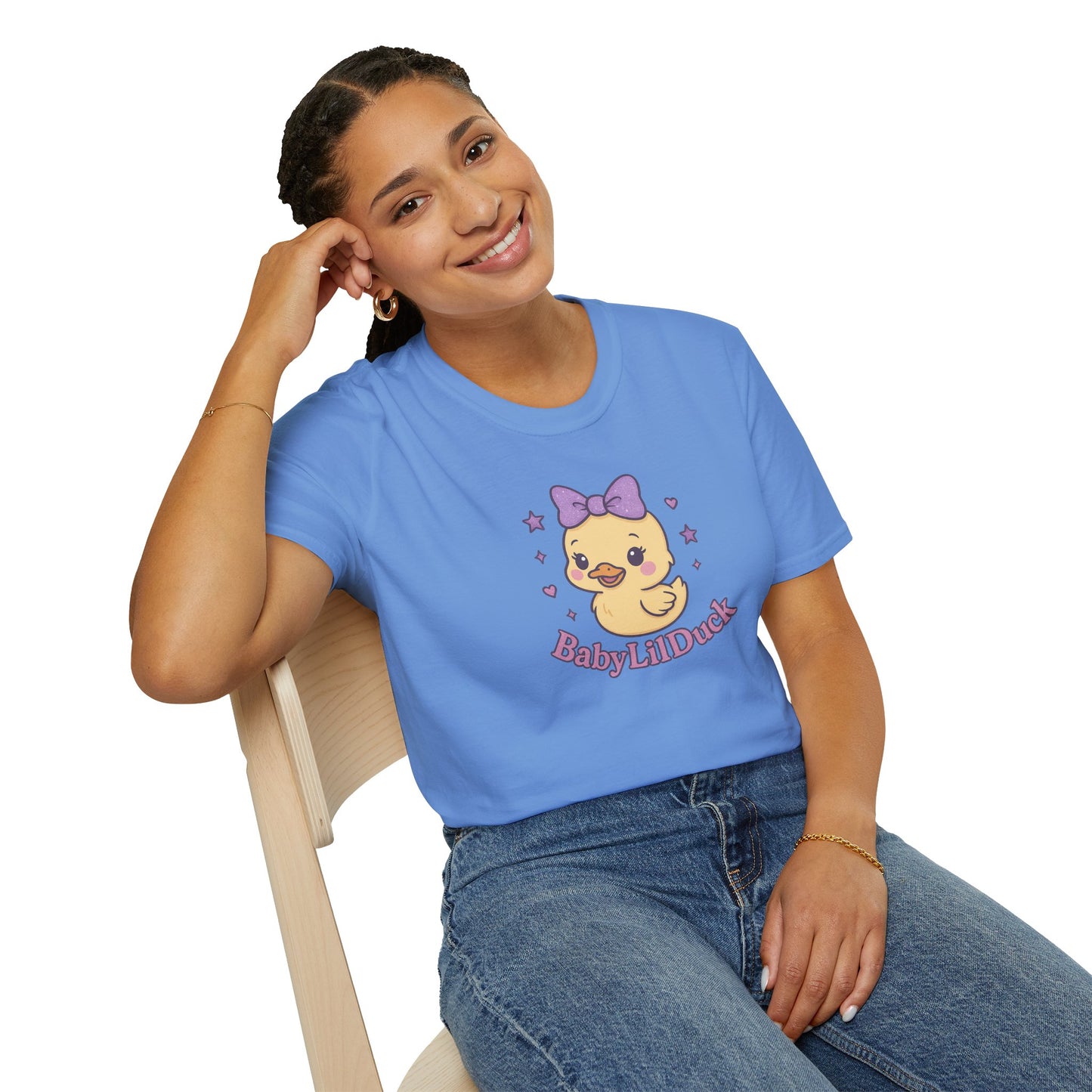 BabyLilDuck Unisex T-Shirt, Cute Animal Tee, Baby Shower Gift, Birthday Outfit