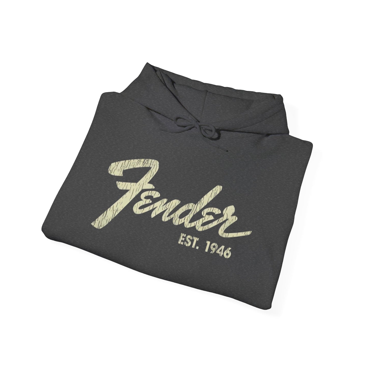 Fender Est 1946 Hoodie - Music Lovers Graphic Sweatshirt