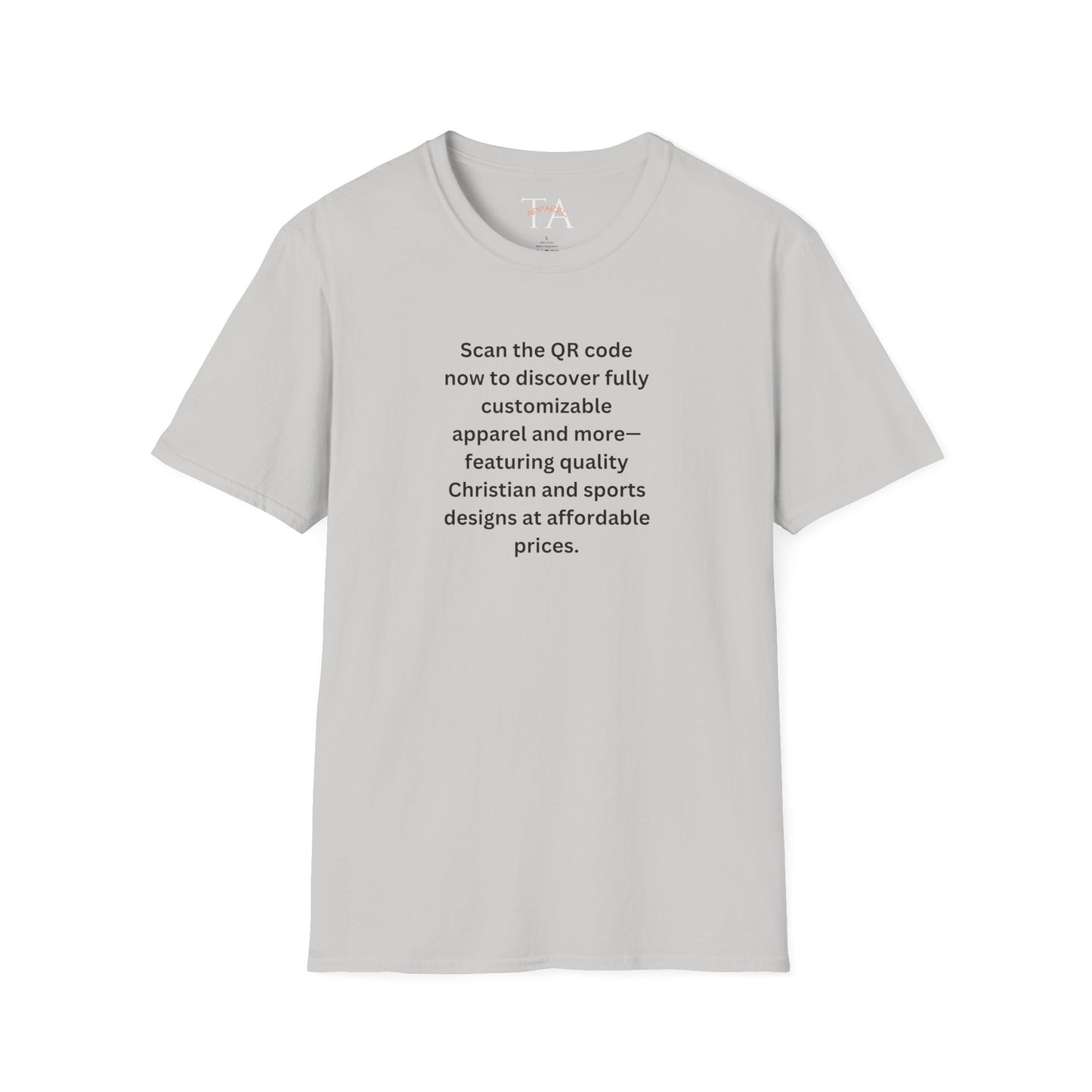 Customizable QR Code T-Shirt