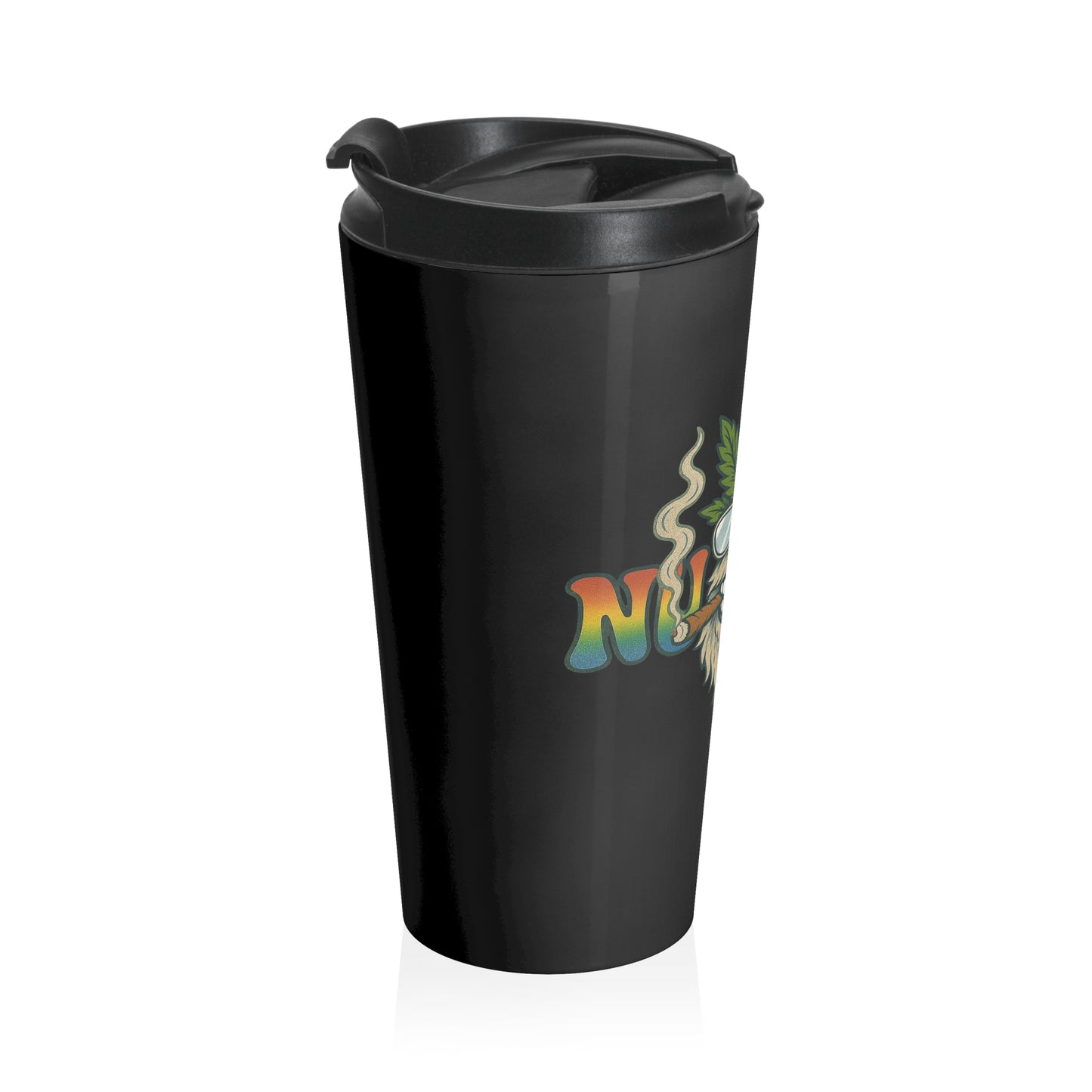 NUGZ Cannabis Stainless Steel Daily Coffee Gift for Stoners Unique Drinkware Road Trip Essential