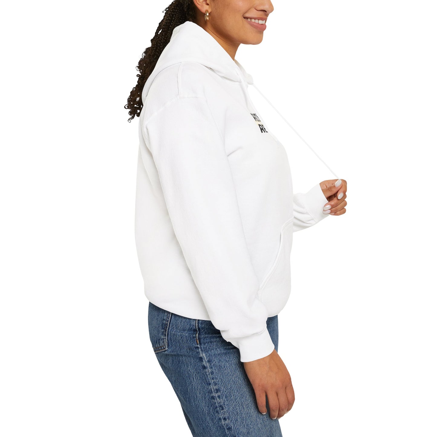 UPTIME Volleyball Reach Up Reach Out Hoodie | Empowerment Motivational Gift