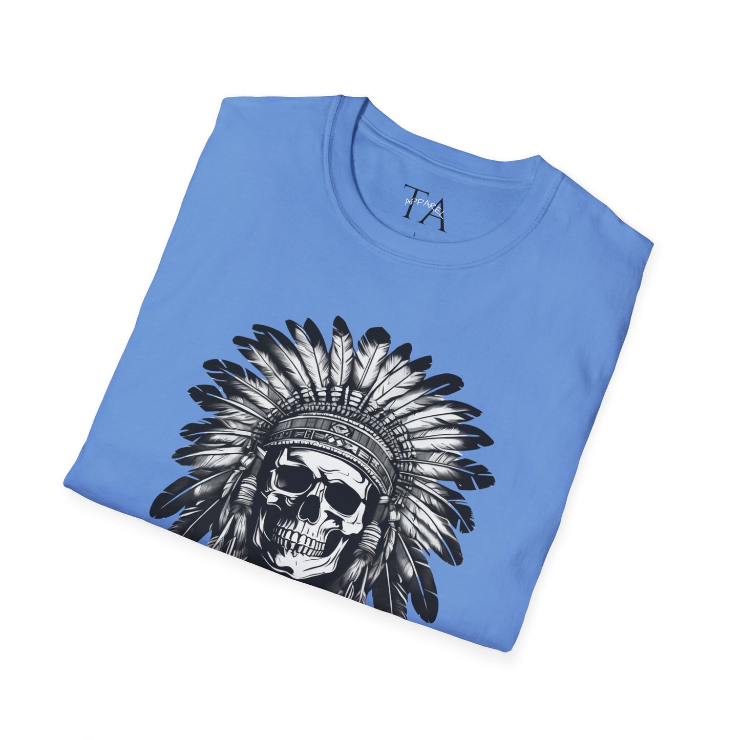 Native American Skull Graphic Unisex T-Shirt