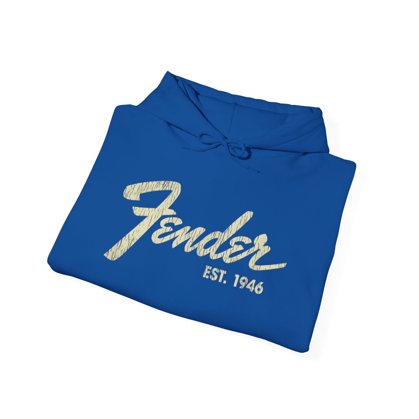 Fender Est 1946 Hoodie - Music Lovers Graphic Sweatshirt