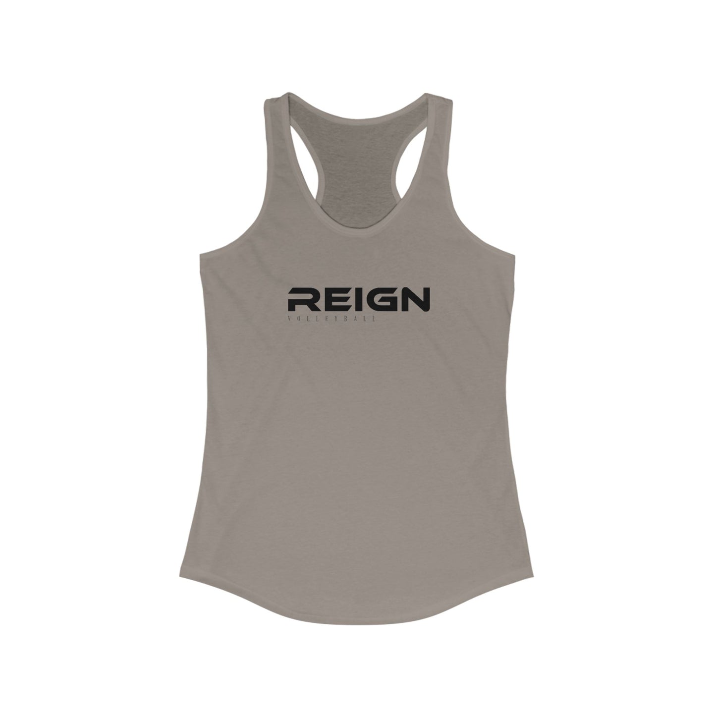 Women's Racerback Tank with Reign Volleyball Design - Fully Customizable