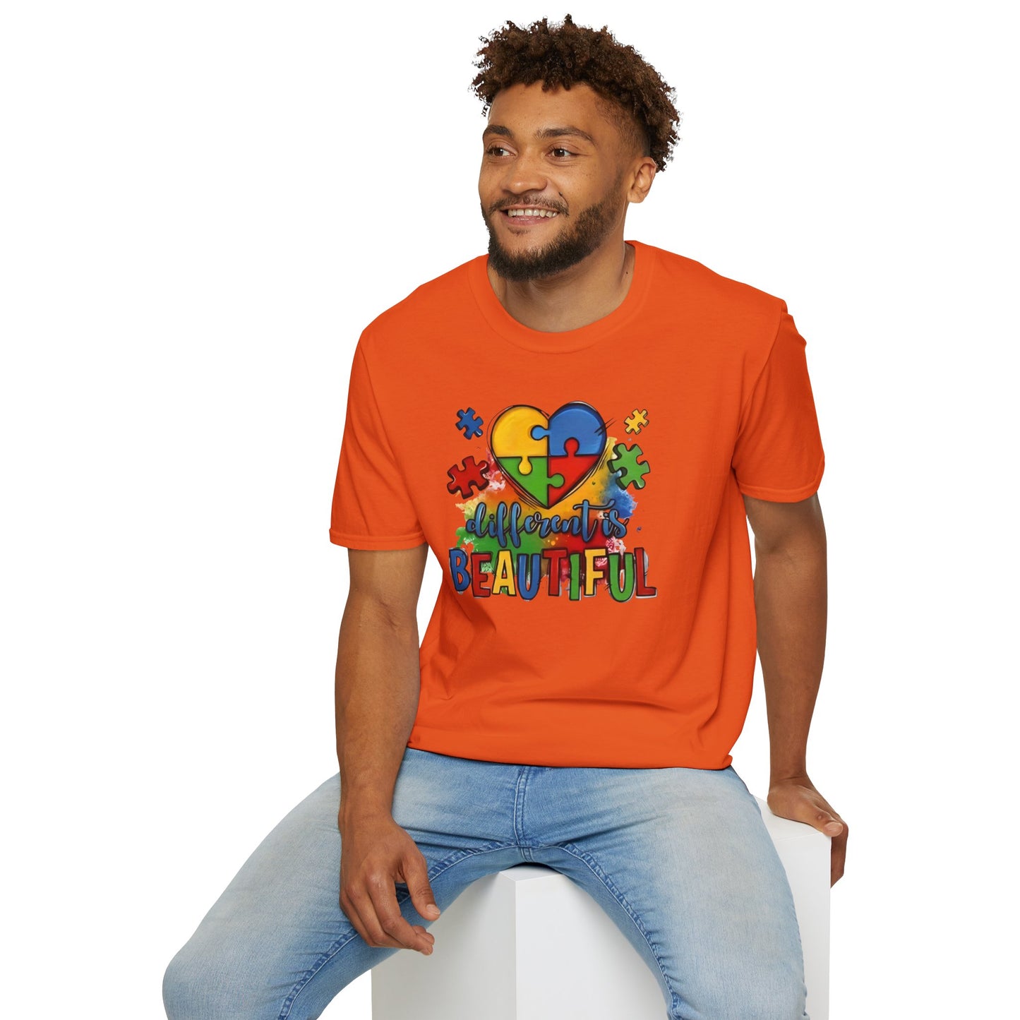 Autism Awareness Different is Beautiful T-Shirt
