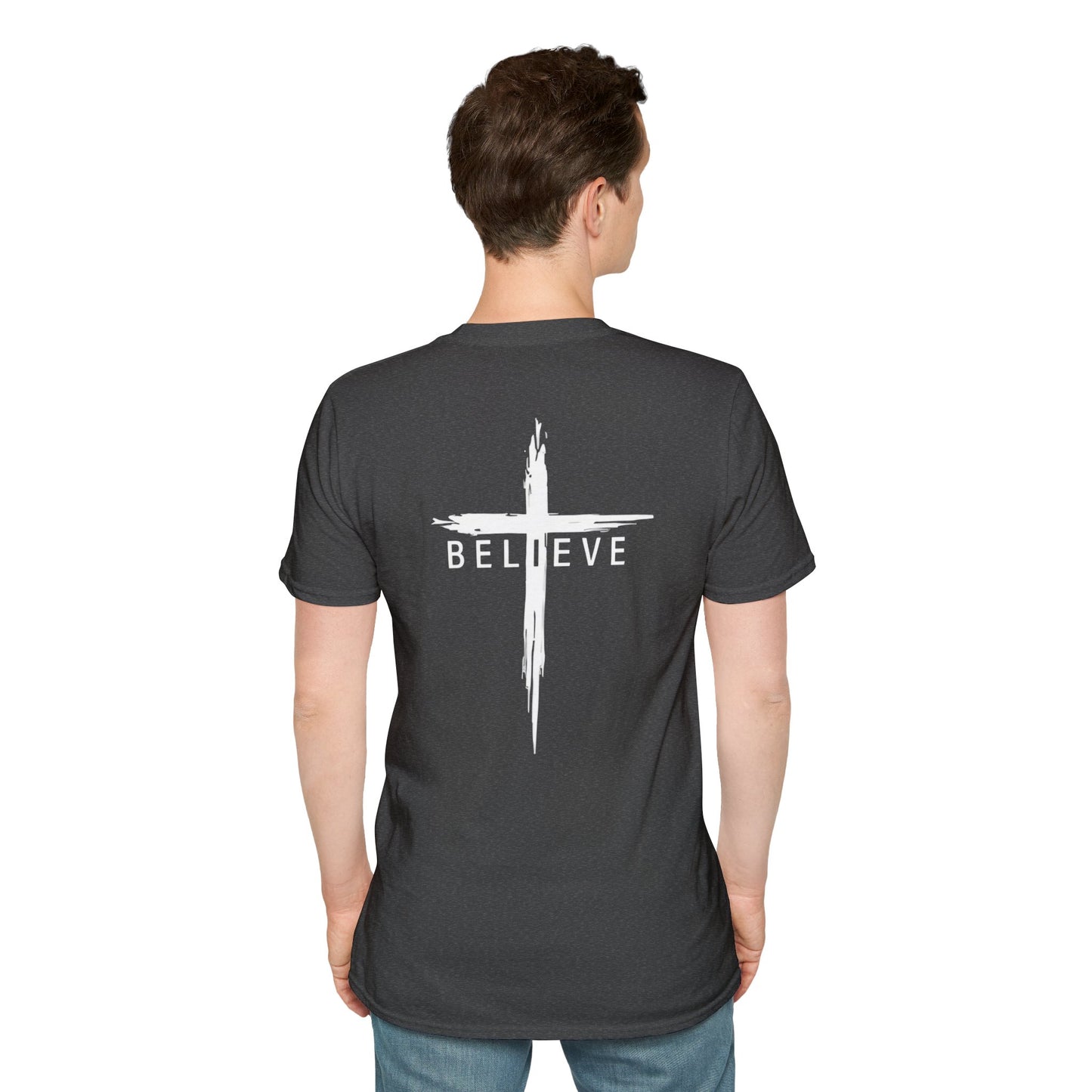 Faith Inspired Believe Cross Unisex T-Shirt
