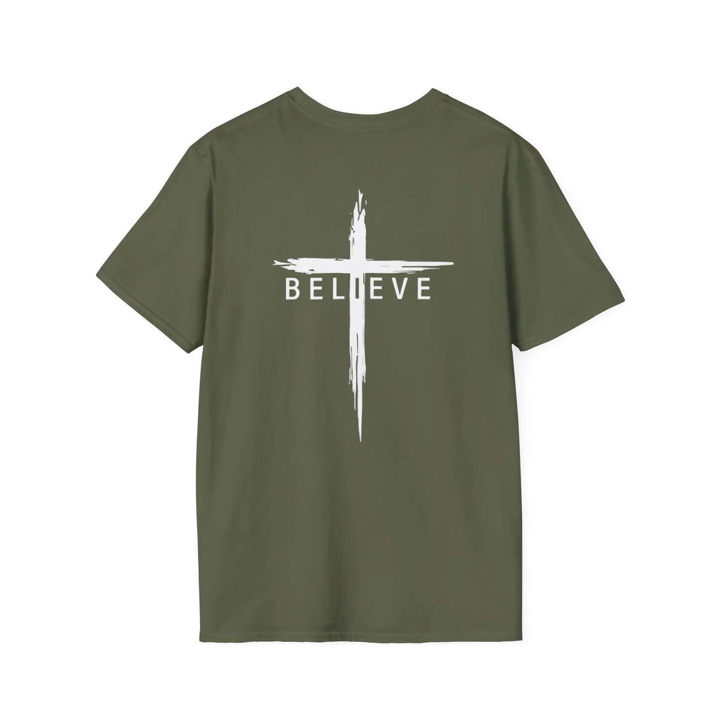 Faith Inspired Believe Cross Unisex T-Shirt