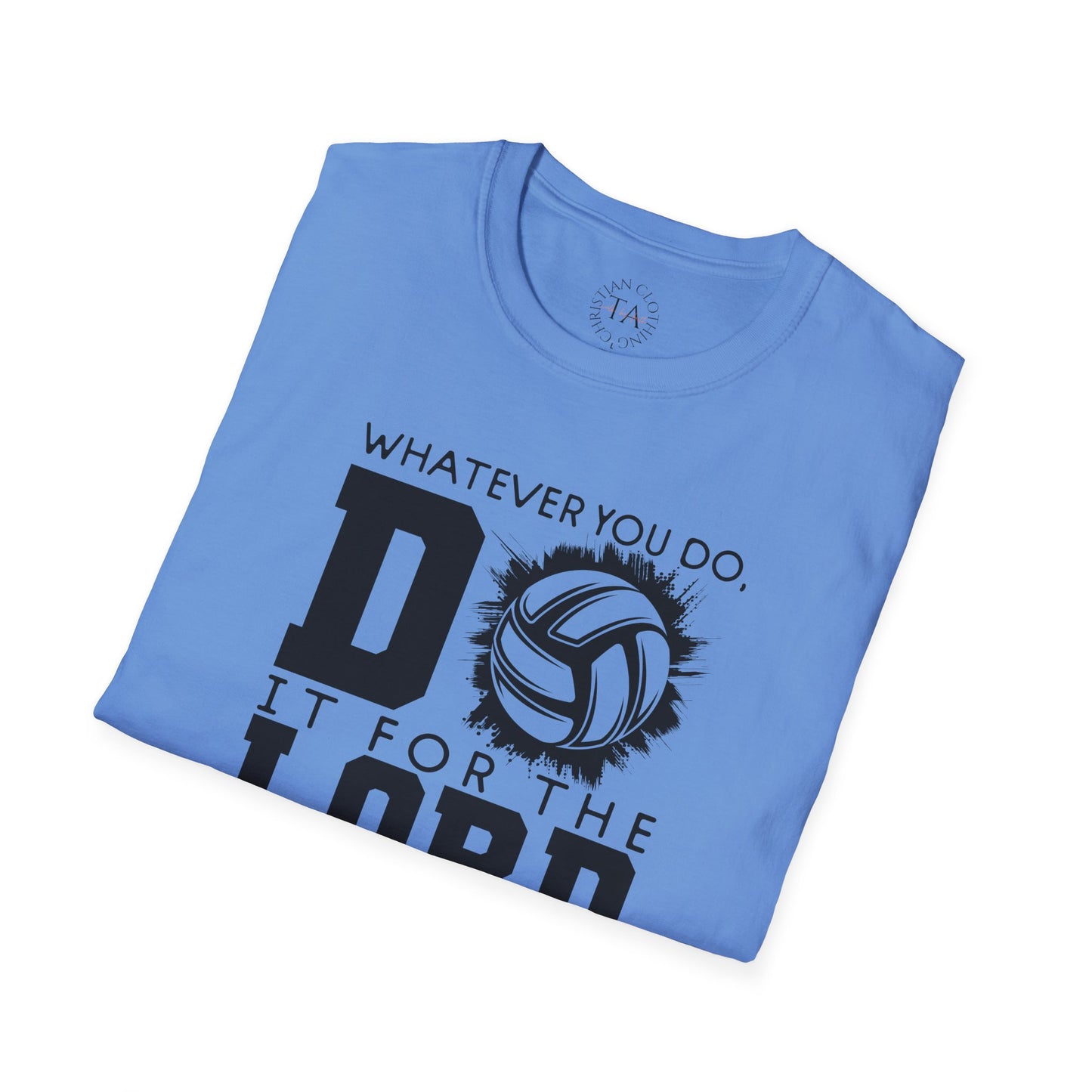 Volleyball Christian Unisex T-Shirt - Do it for the Lord