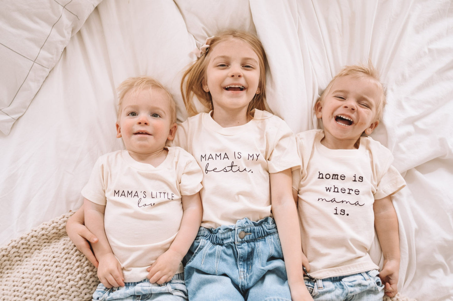 Tenth & Pine - Home is Where Mama Is Organic Kids T-shirt