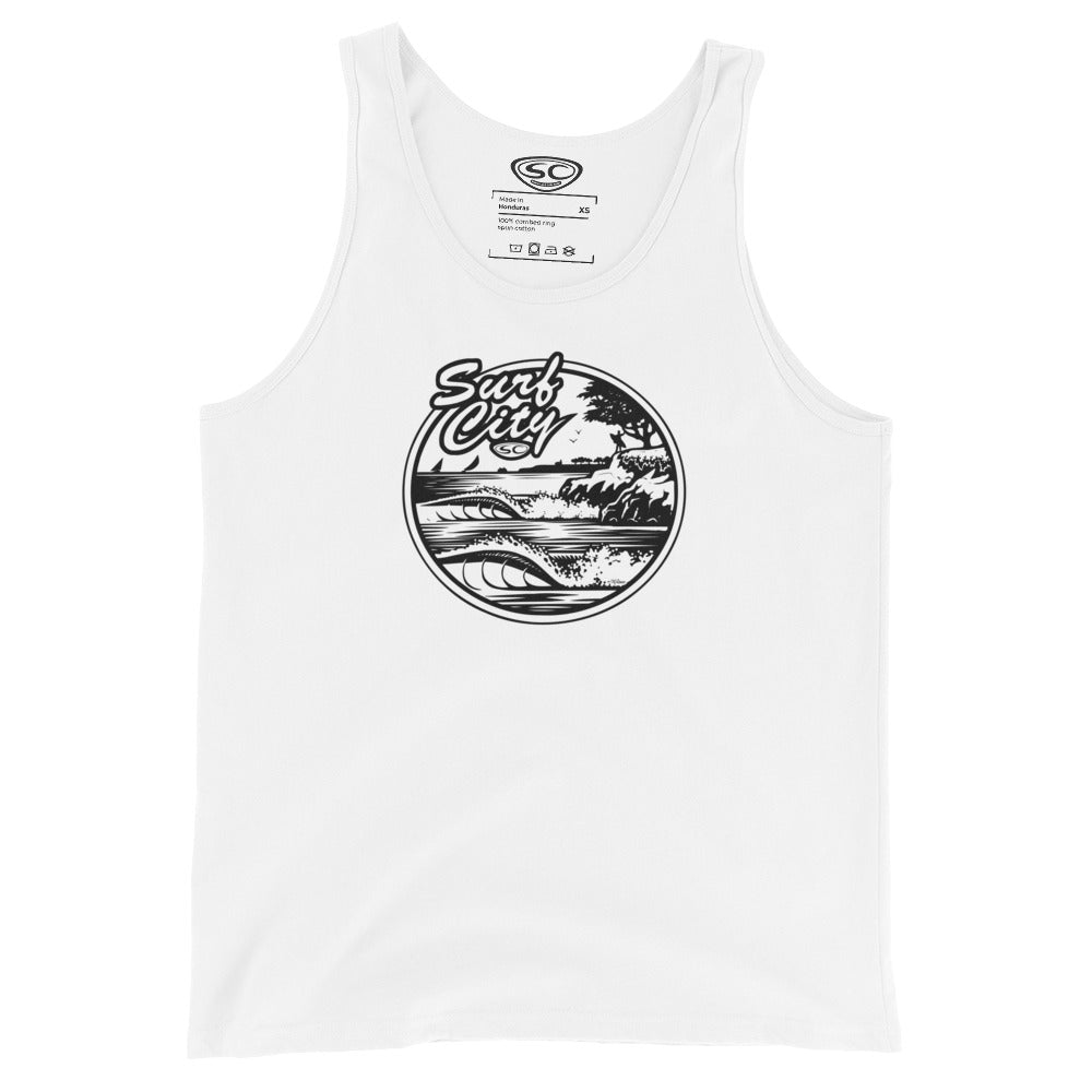 Santa Cruz Surf Shop Surf City Men's Tank Top