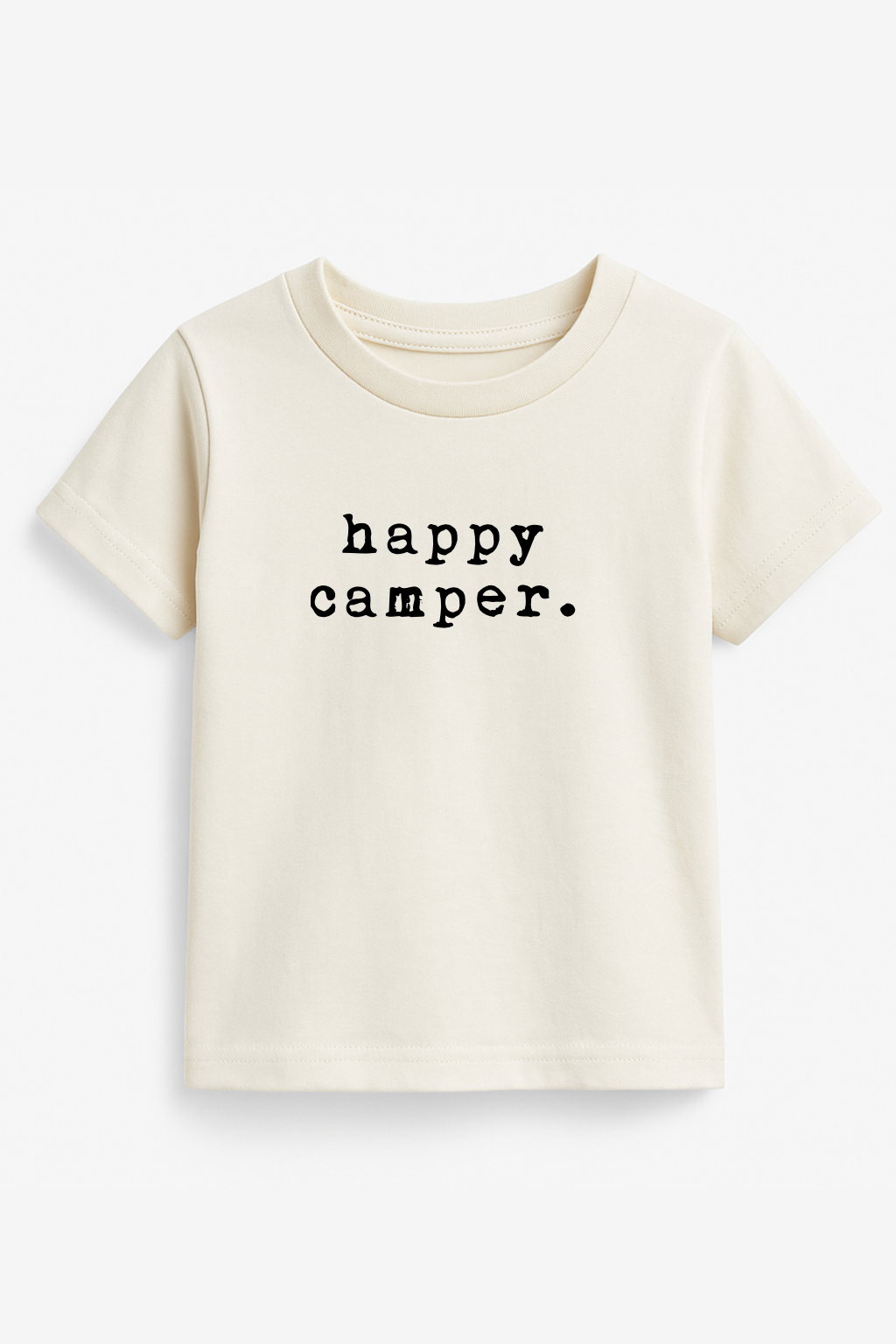 Tenth & Pine - Happy Camper Organic Cotton Short Sleeve Toddler T-Shirt